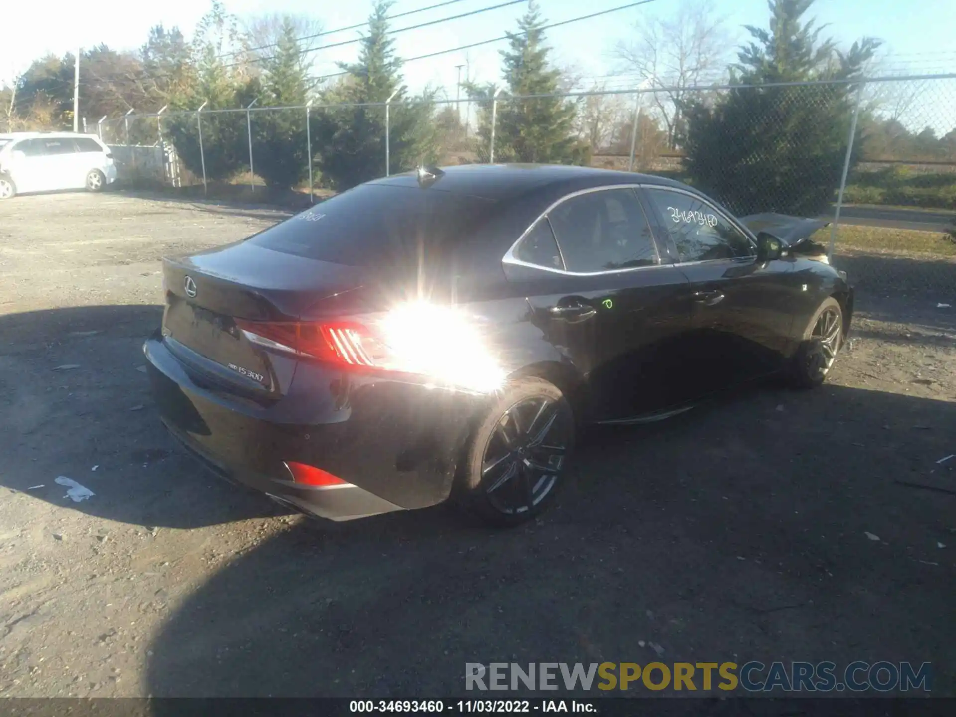 4 Photograph of a damaged car JTHC81D20K5037383 LEXUS IS 2019