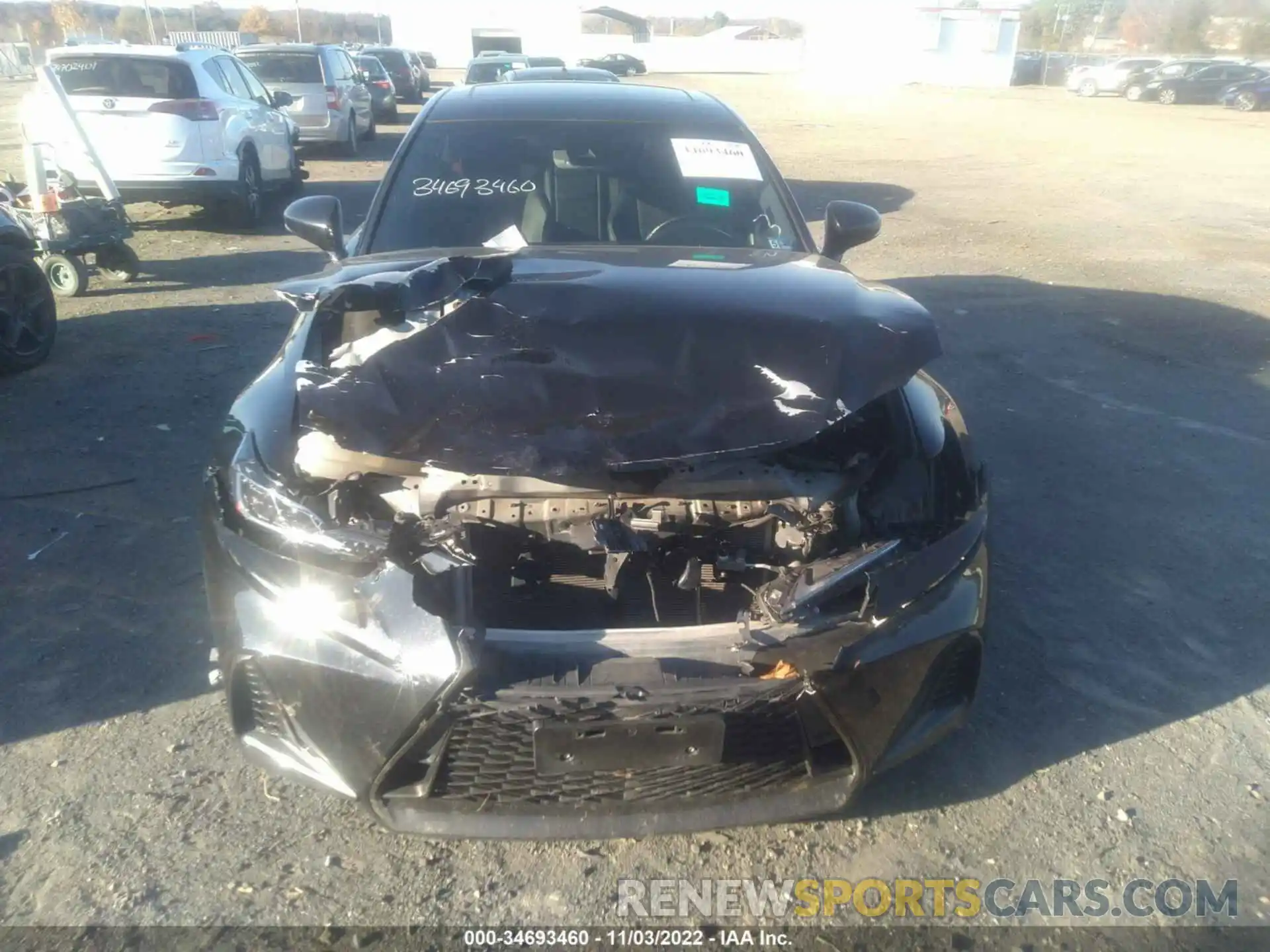 6 Photograph of a damaged car JTHC81D20K5037383 LEXUS IS 2019