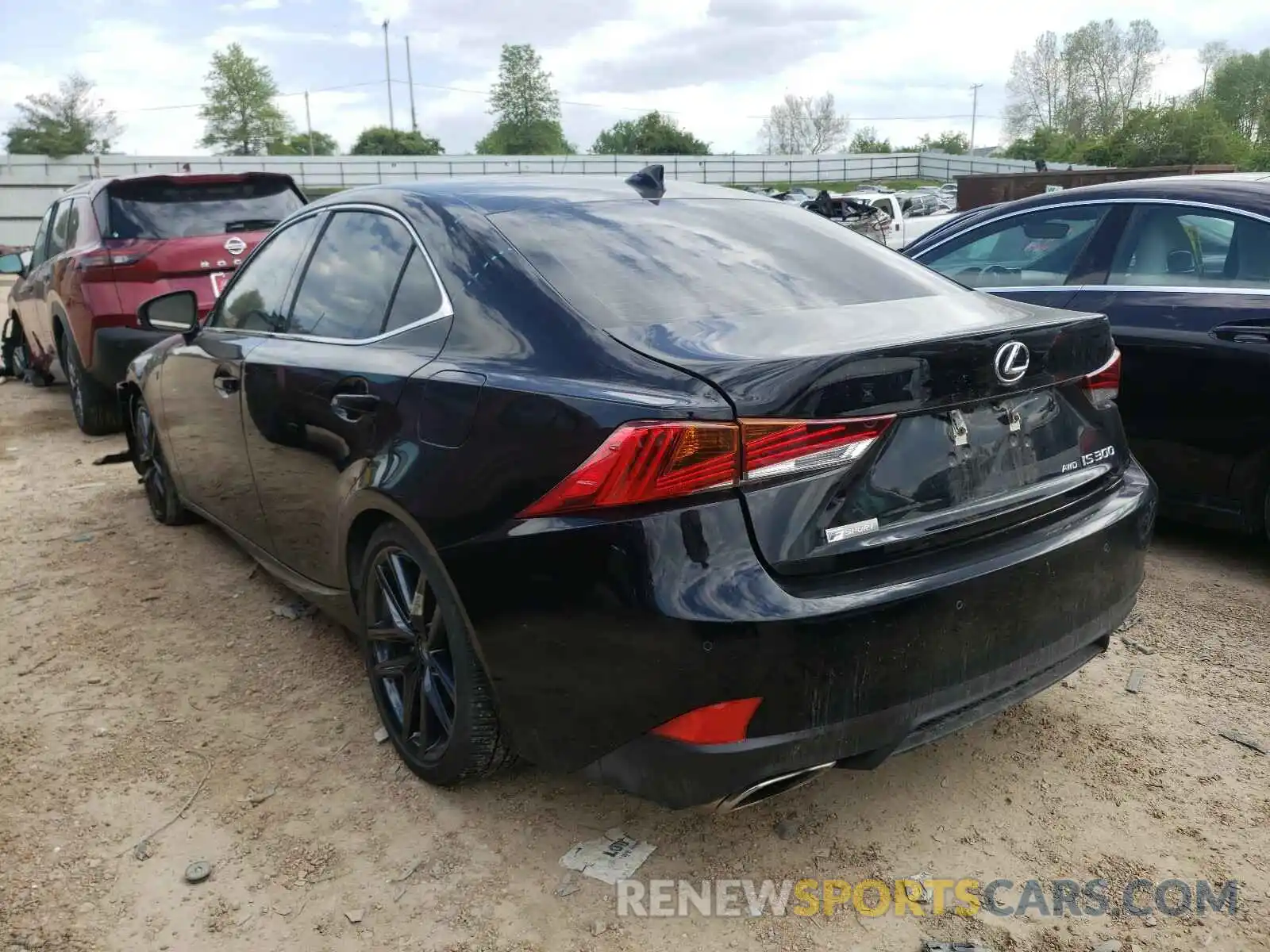 3 Photograph of a damaged car JTHC81D20K5037819 LEXUS IS 2019