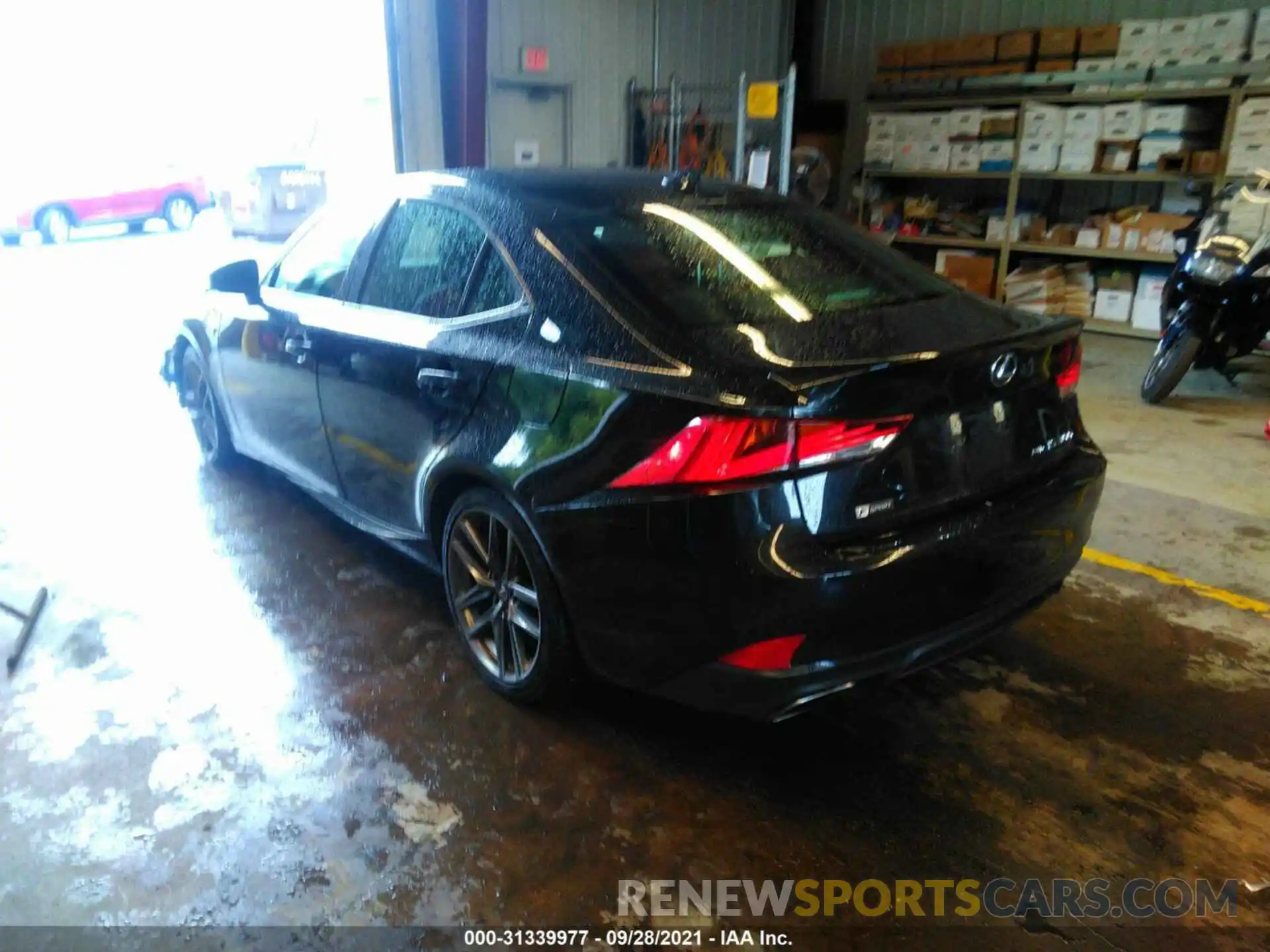 3 Photograph of a damaged car JTHC81D21K5034430 LEXUS IS 2019