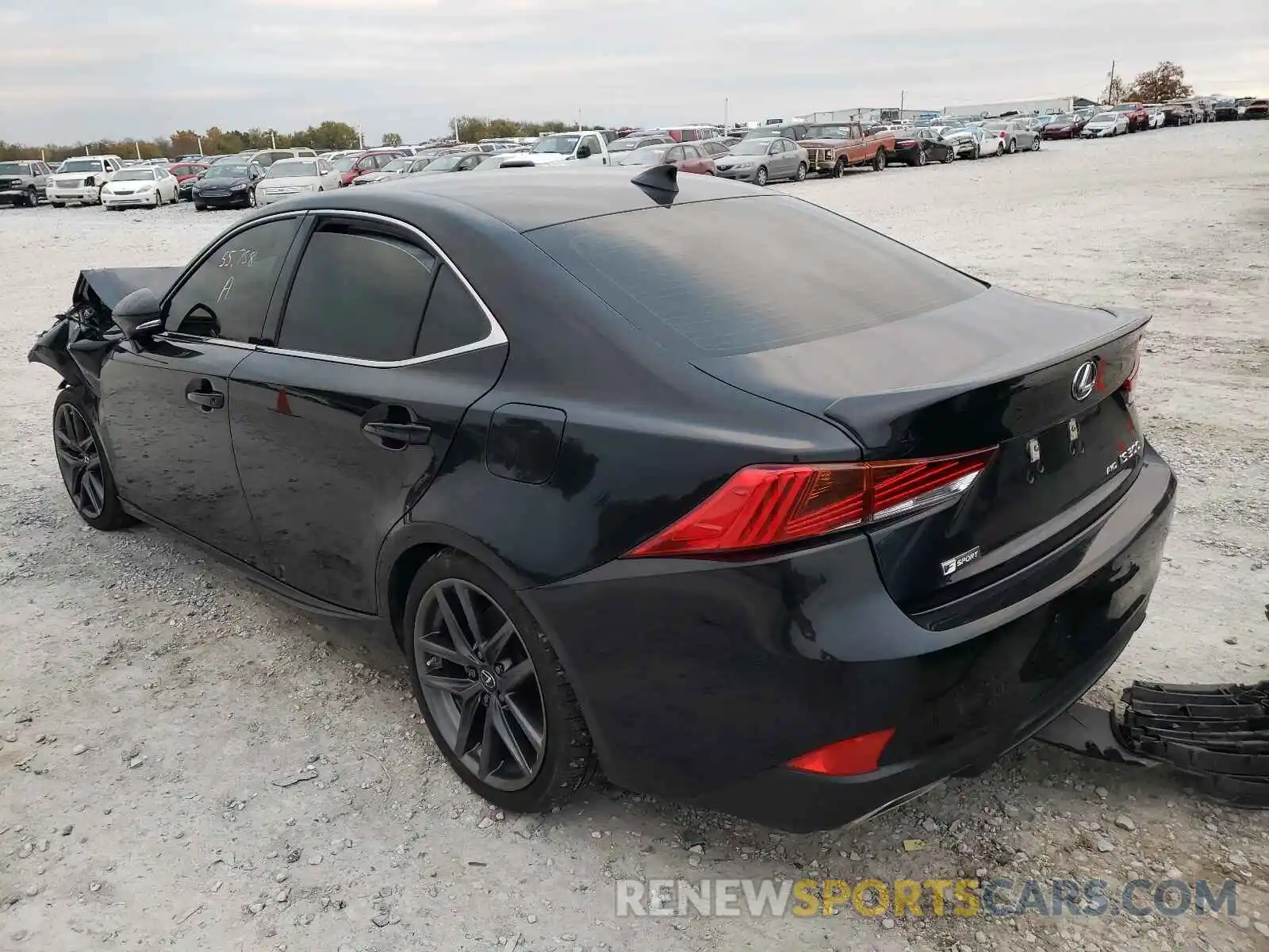 3 Photograph of a damaged car JTHC81D21K5035609 LEXUS IS 2019