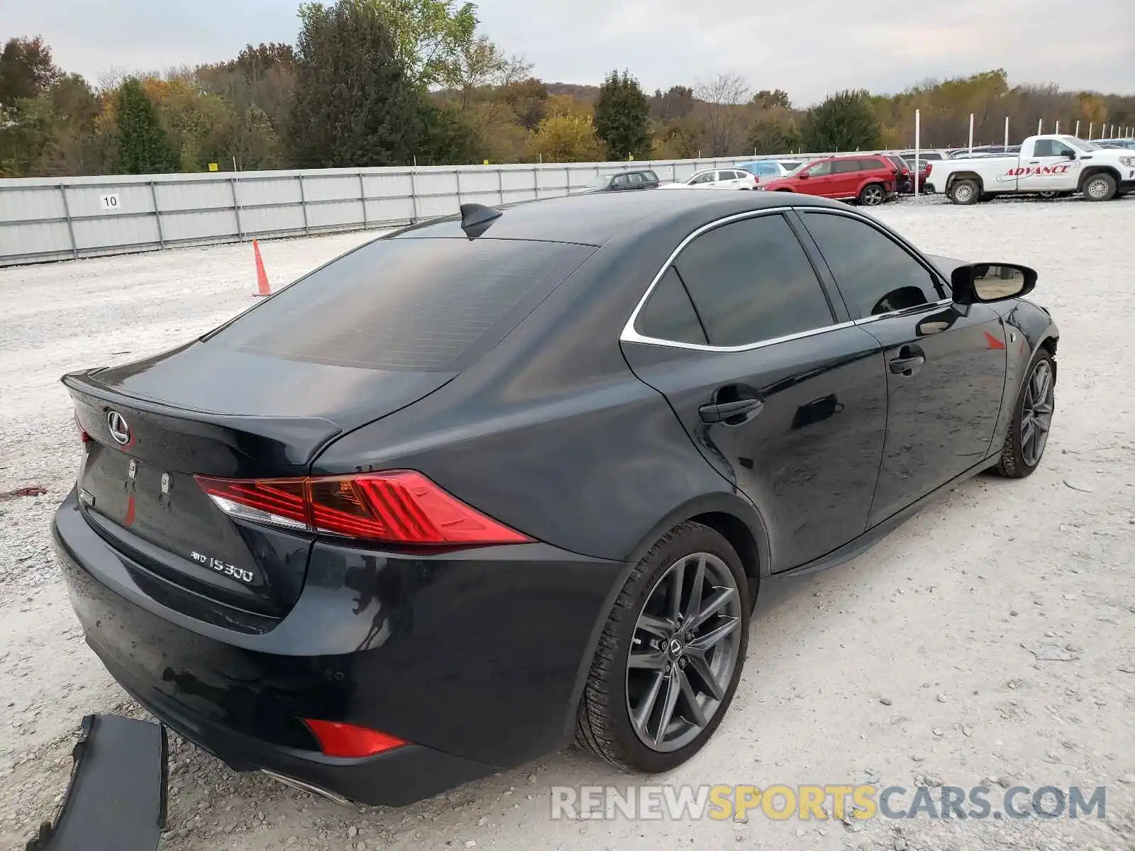 4 Photograph of a damaged car JTHC81D21K5035609 LEXUS IS 2019