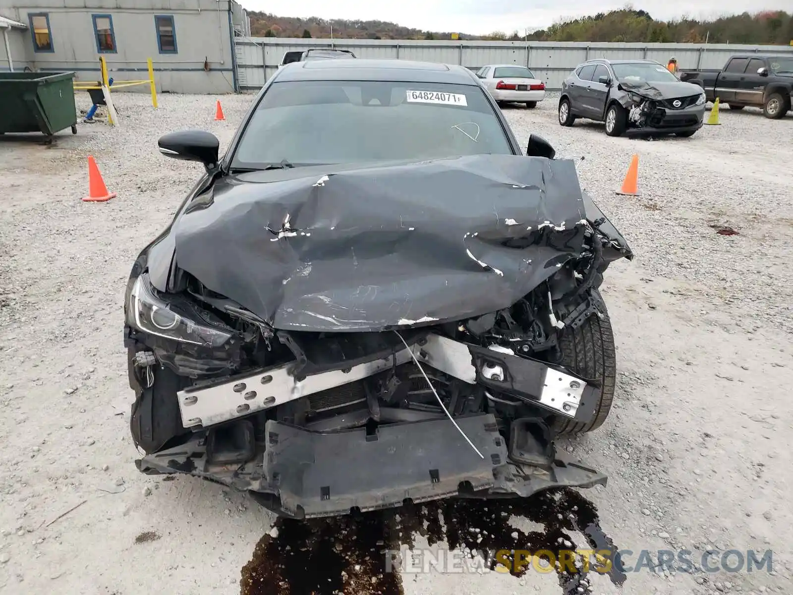 9 Photograph of a damaged car JTHC81D21K5035609 LEXUS IS 2019