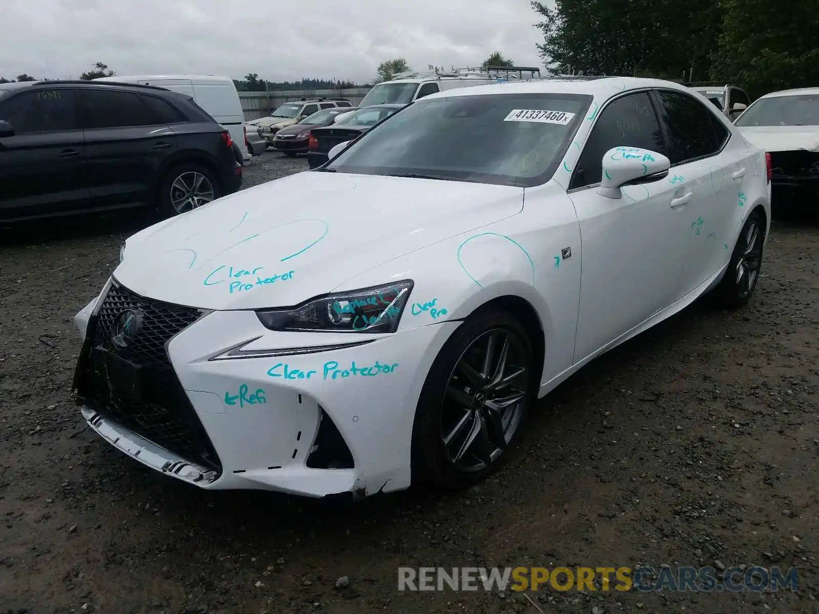 2 Photograph of a damaged car JTHC81D22K5034016 LEXUS IS 2019