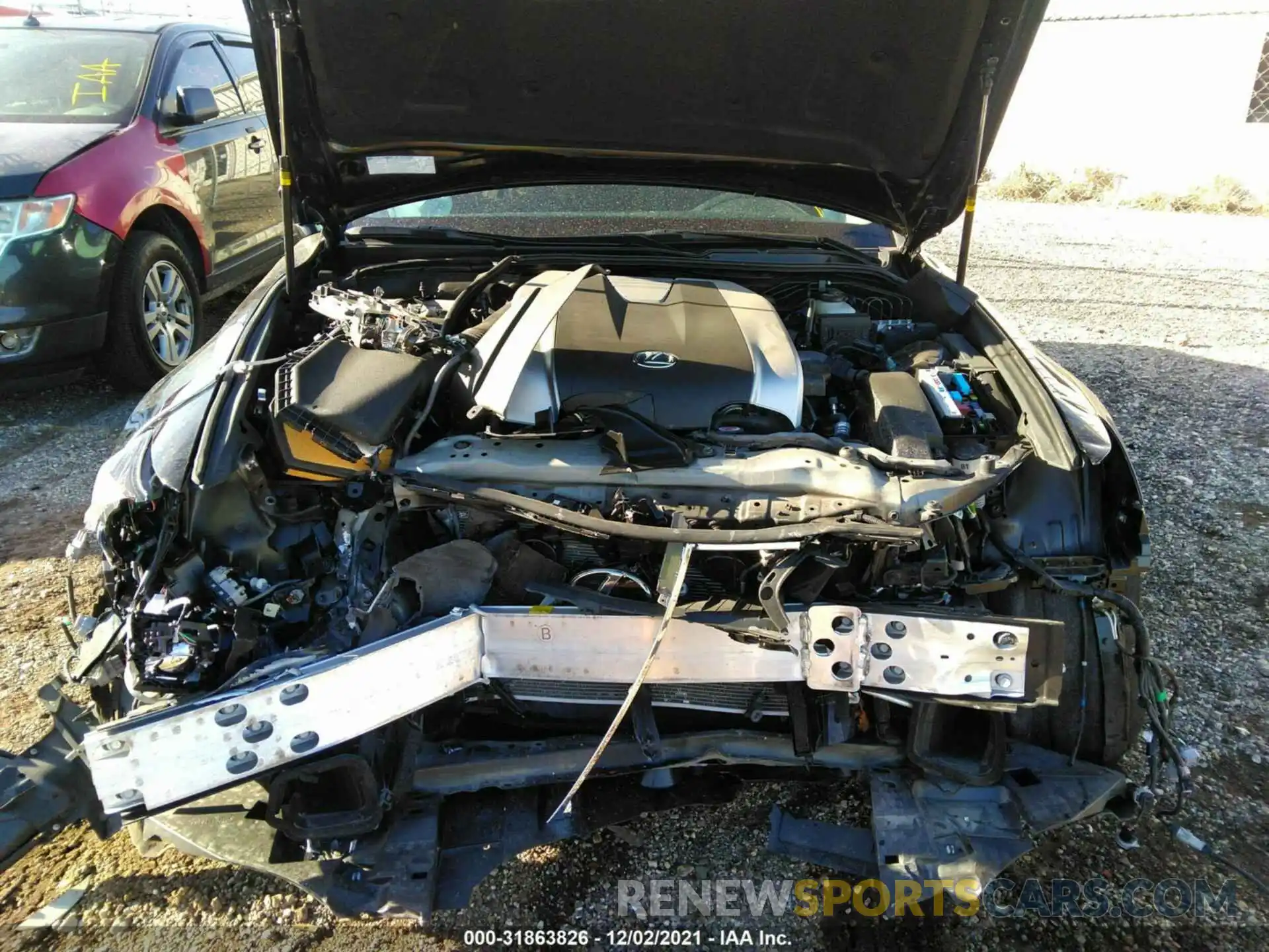 6 Photograph of a damaged car JTHC81D22K5034954 LEXUS IS 2019