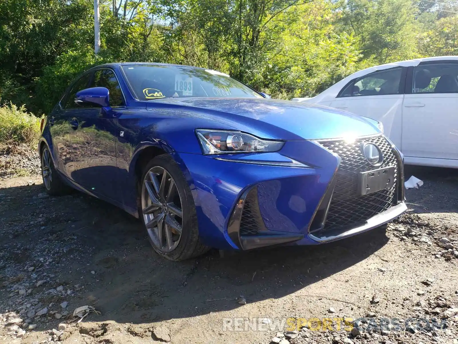 1 Photograph of a damaged car JTHC81D22K5034985 LEXUS IS 2019