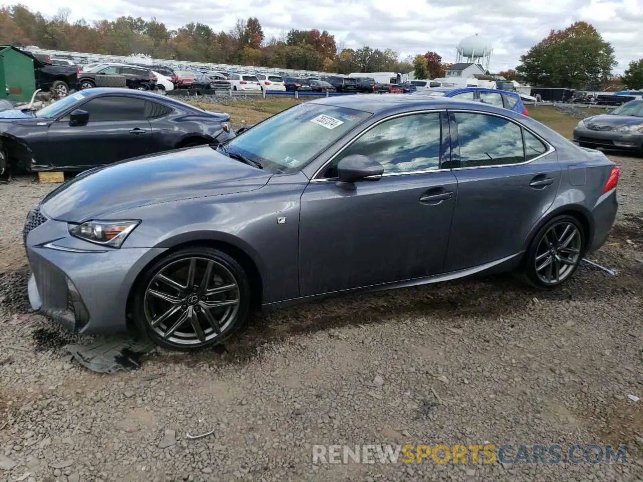 1 Photograph of a damaged car JTHC81D22K5035120 LEXUS IS 2019