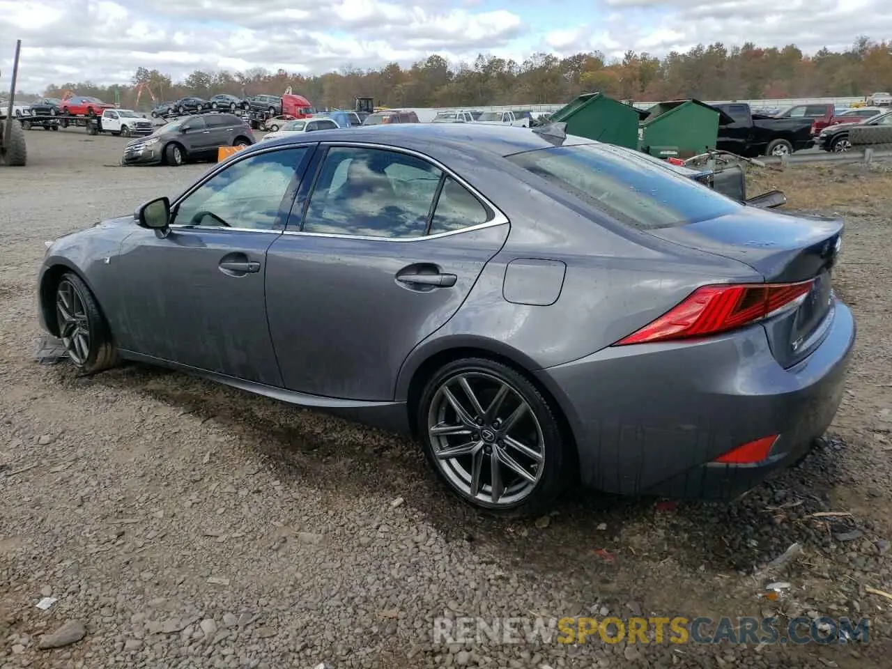 2 Photograph of a damaged car JTHC81D22K5035120 LEXUS IS 2019