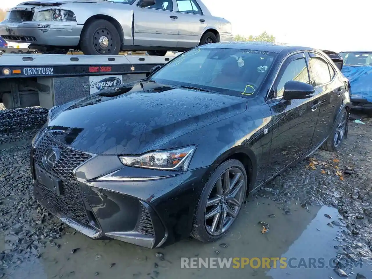 2 Photograph of a damaged car JTHC81D22K5036154 LEXUS IS 2019