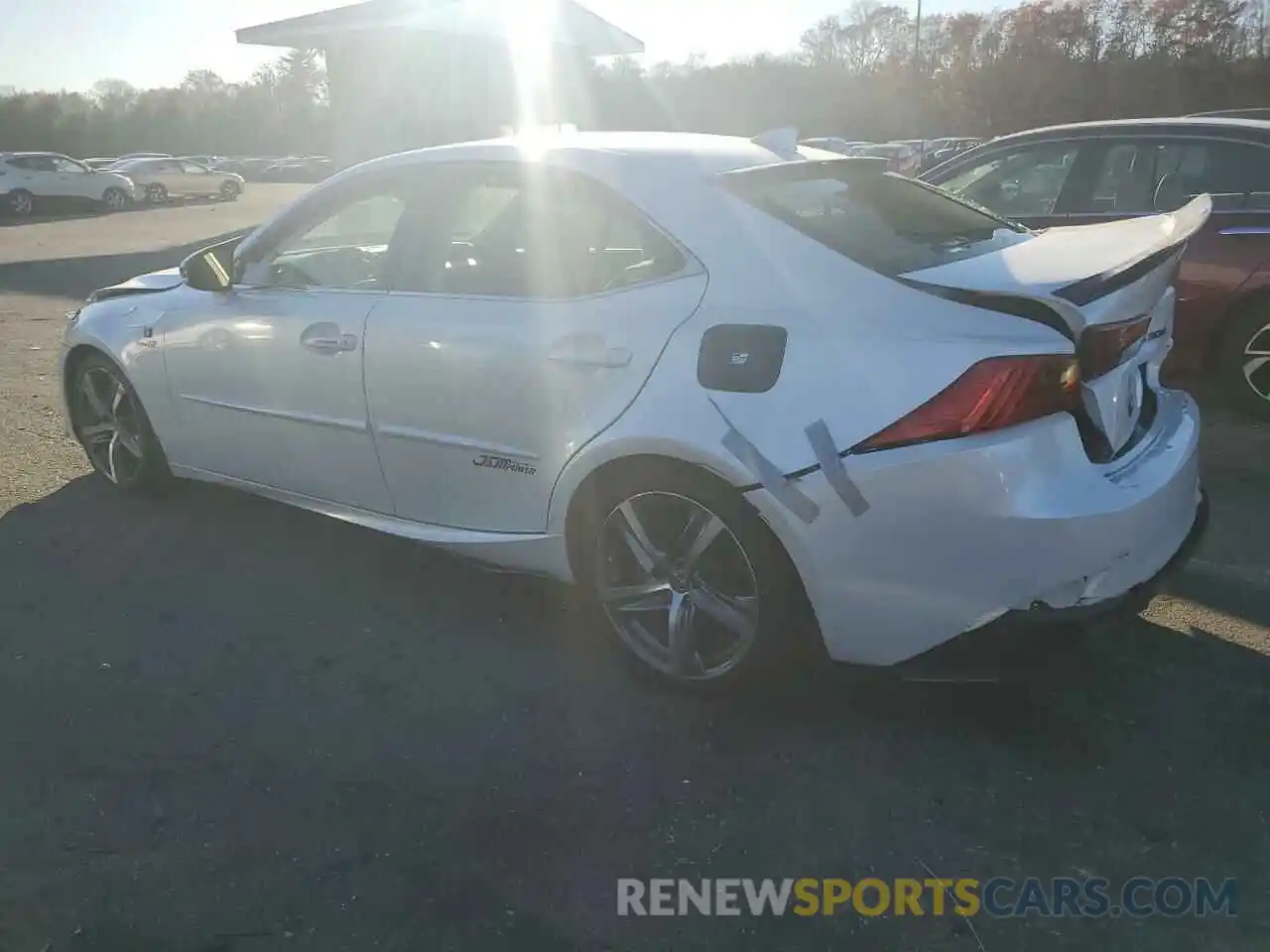 2 Photograph of a damaged car JTHC81D22K5036266 LEXUS IS 2019