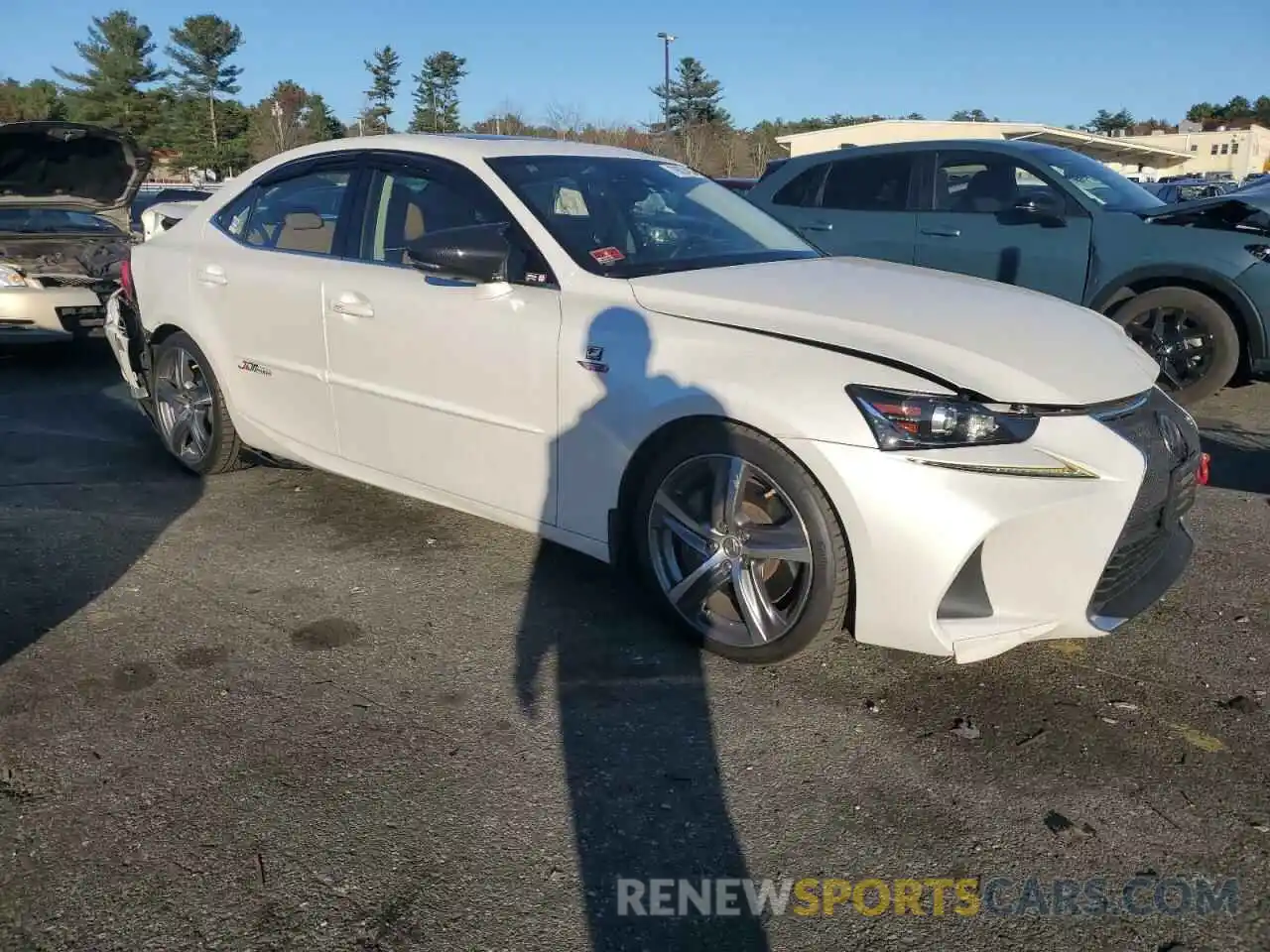 4 Photograph of a damaged car JTHC81D22K5036266 LEXUS IS 2019