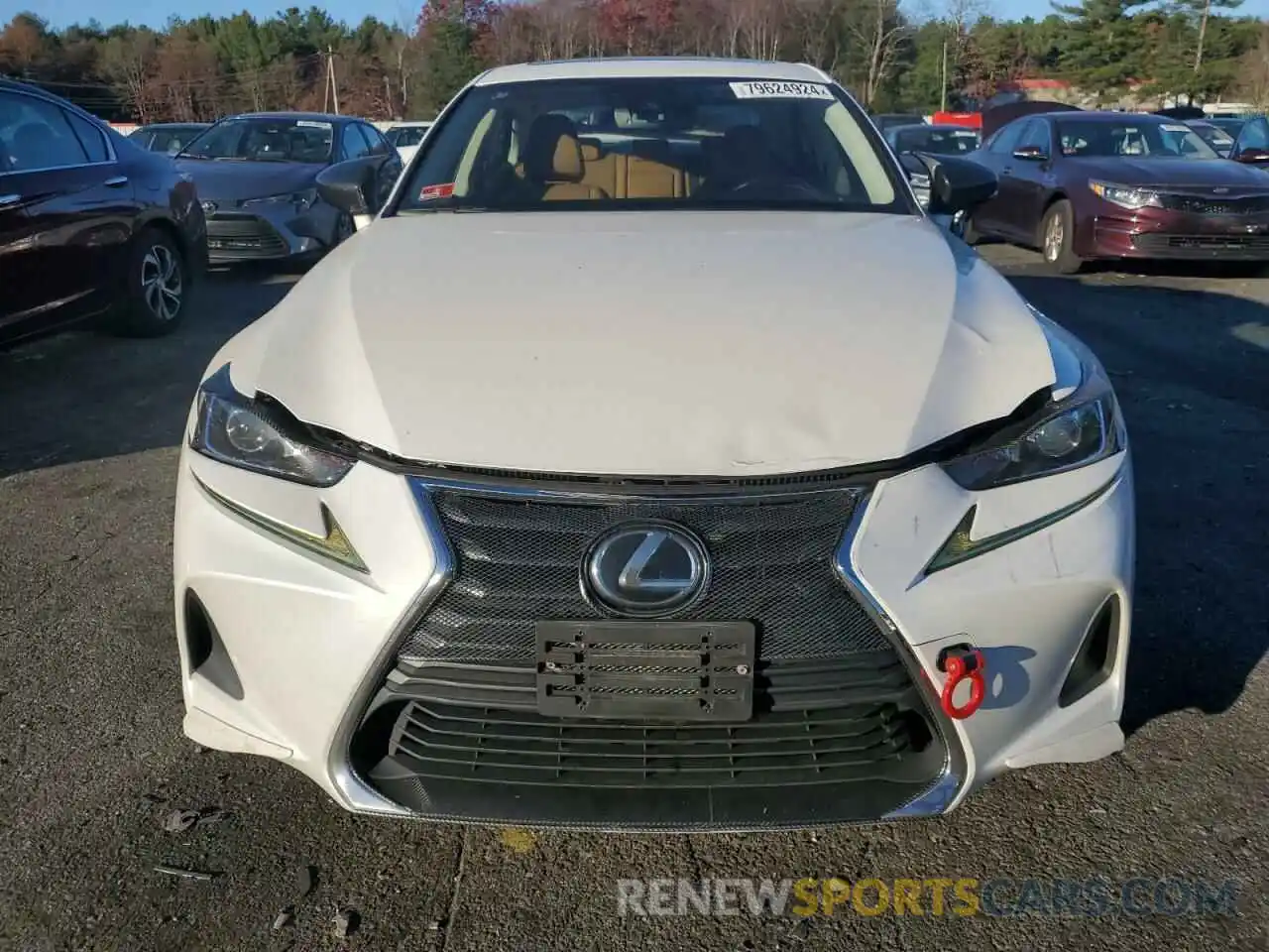 5 Photograph of a damaged car JTHC81D22K5036266 LEXUS IS 2019