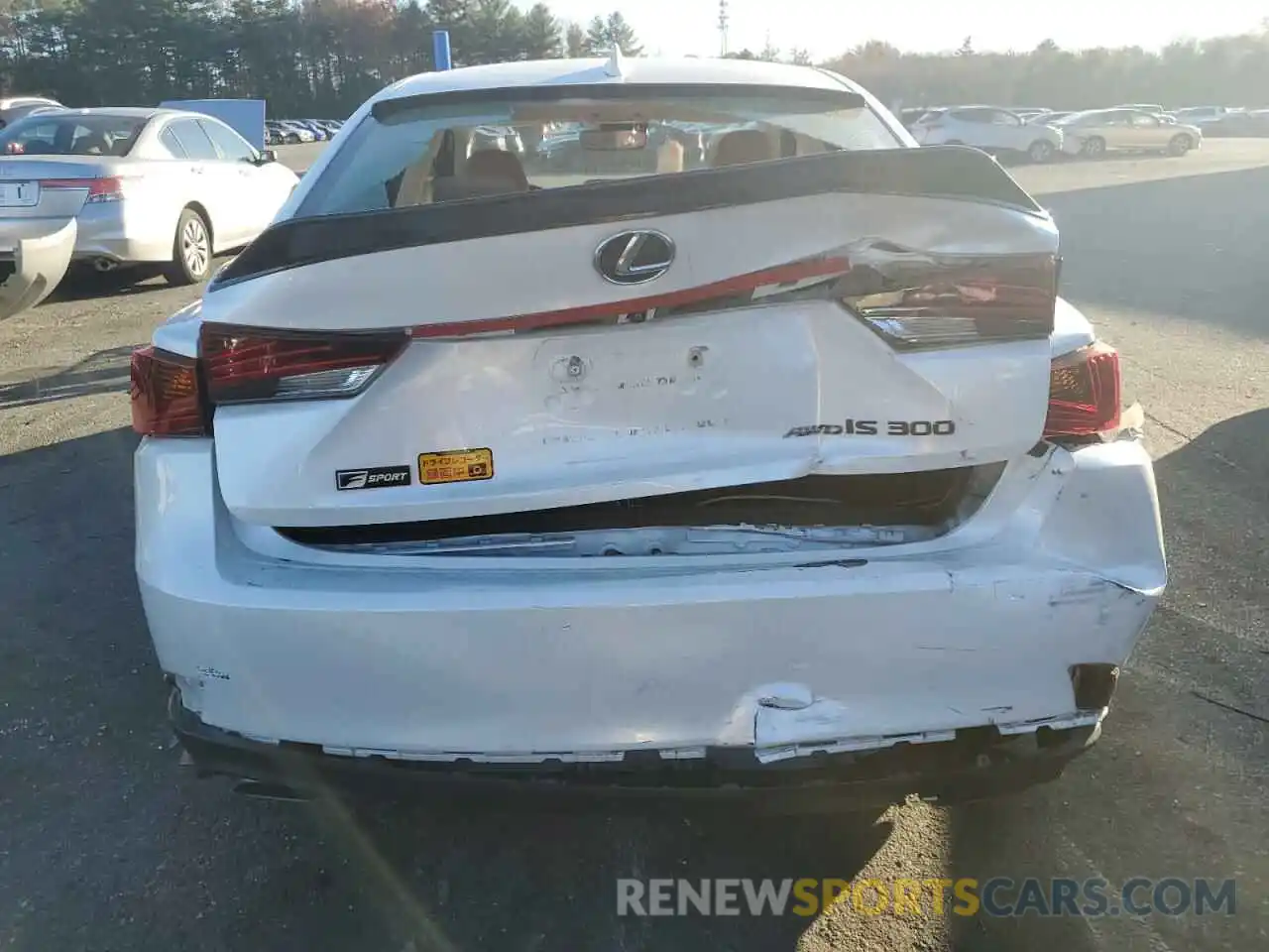 6 Photograph of a damaged car JTHC81D22K5036266 LEXUS IS 2019