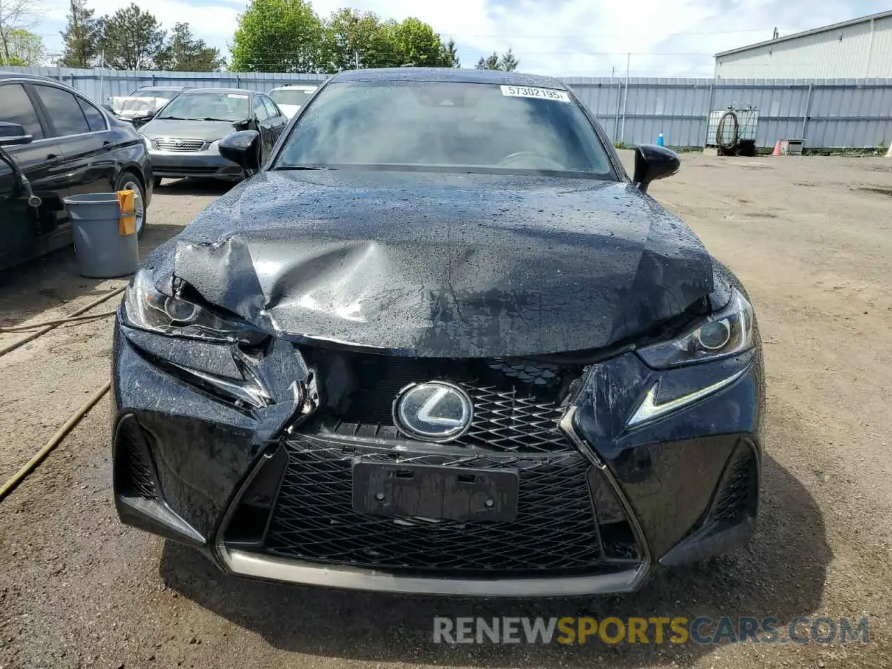 5 Photograph of a damaged car JTHC81D22K5038308 LEXUS IS 2019