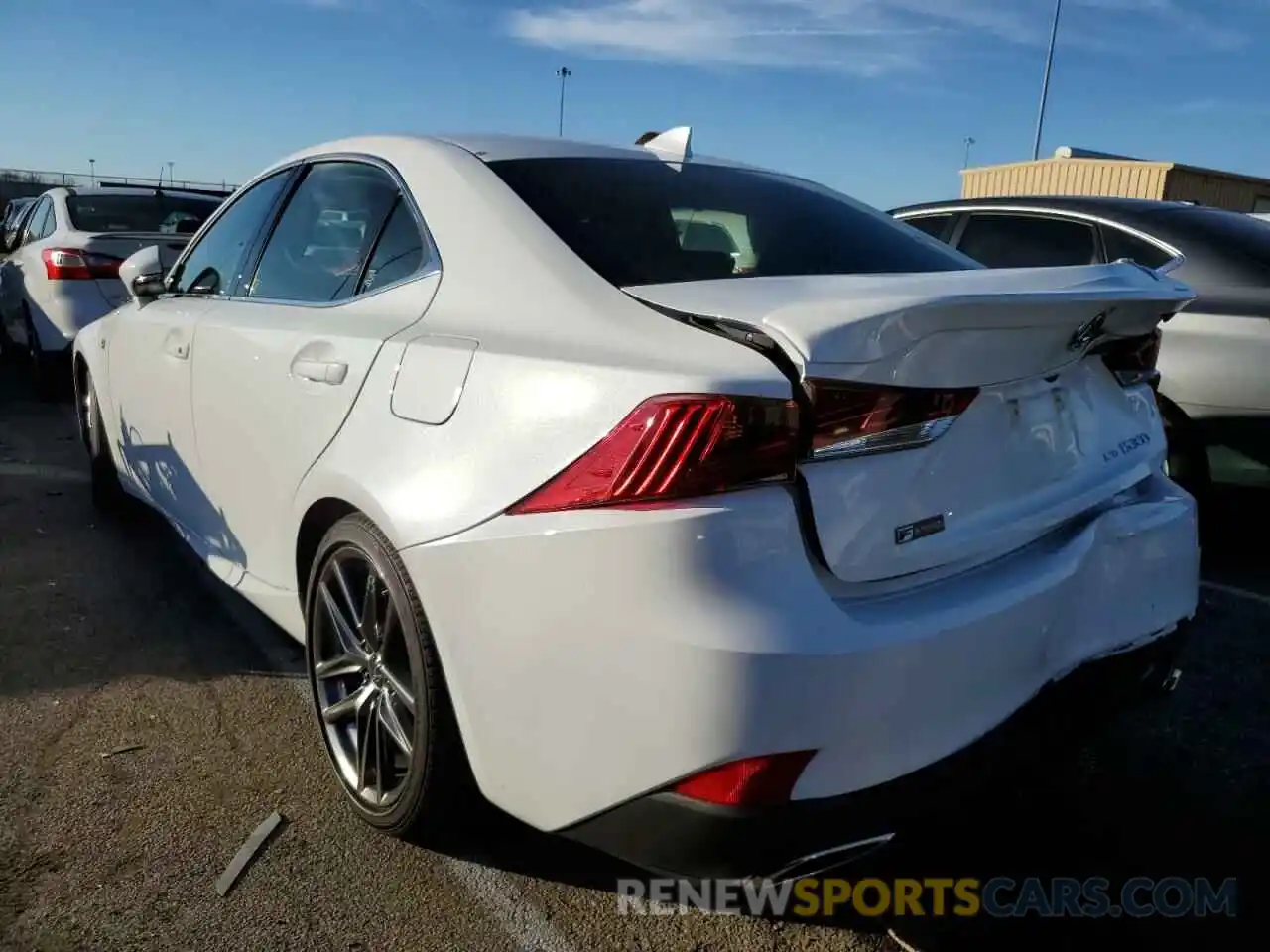 3 Photograph of a damaged car JTHC81D22K5039930 LEXUS IS 2019