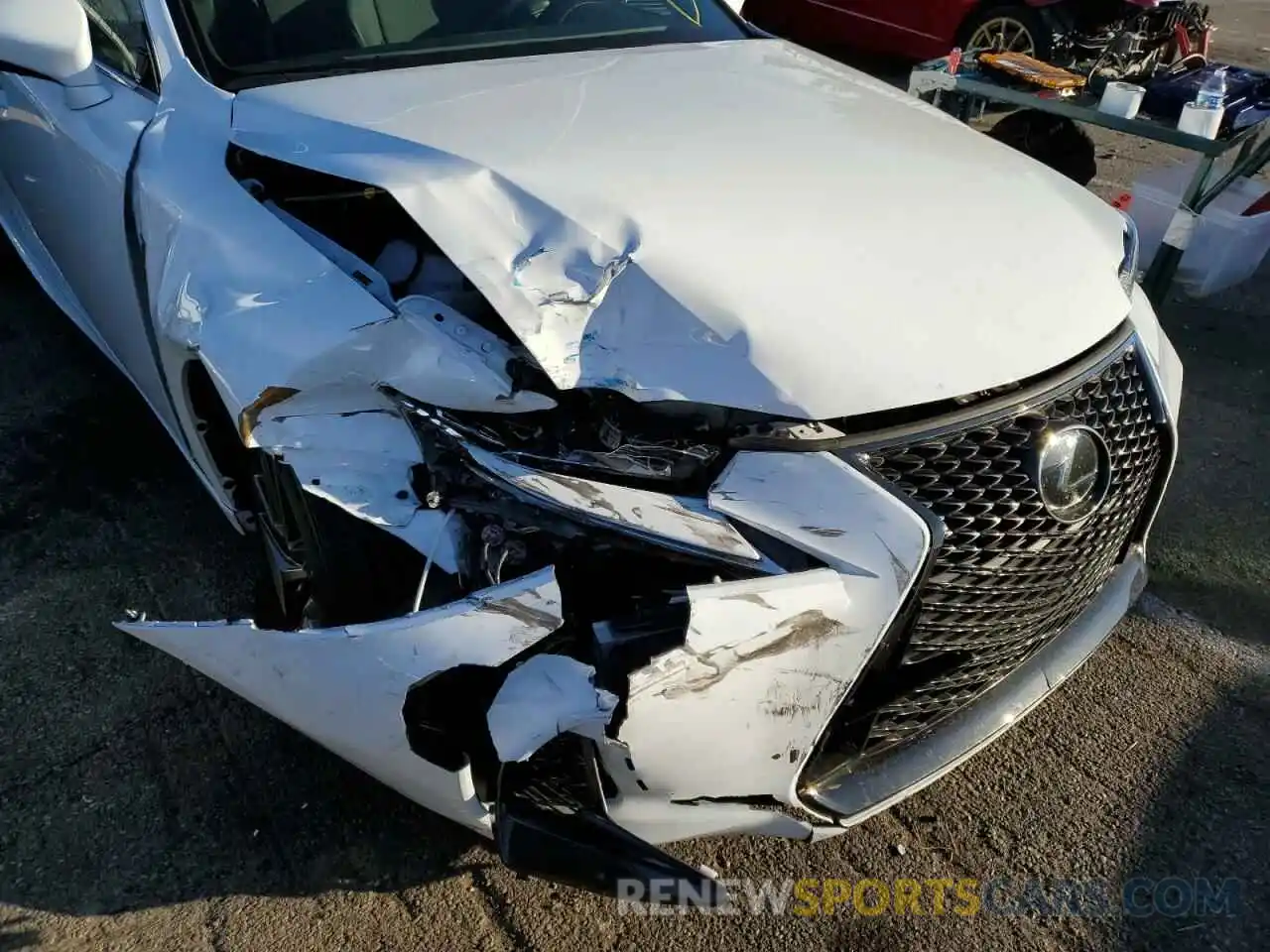 9 Photograph of a damaged car JTHC81D22K5039930 LEXUS IS 2019