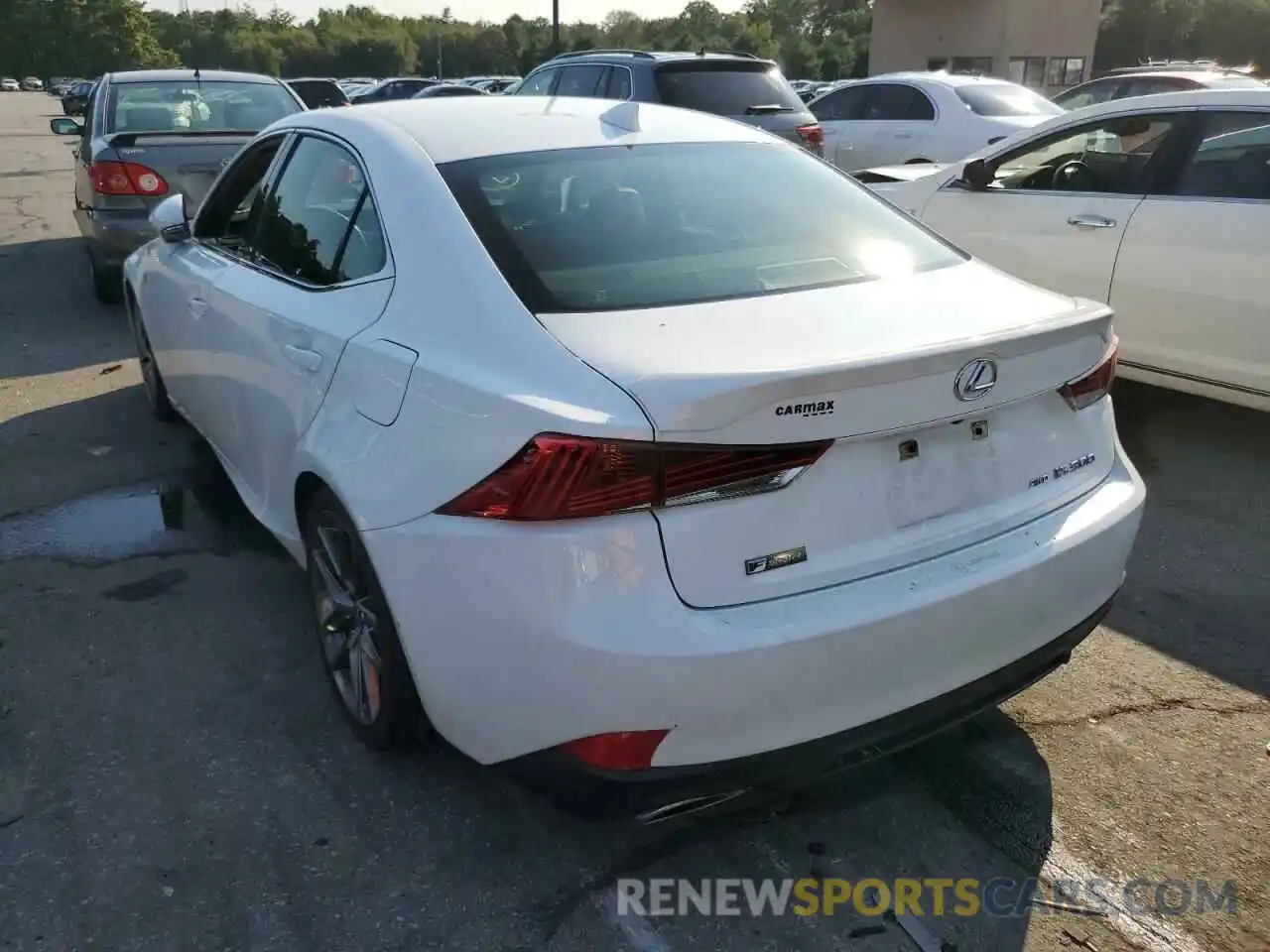 3 Photograph of a damaged car JTHC81D22K5040110 LEXUS IS 2019