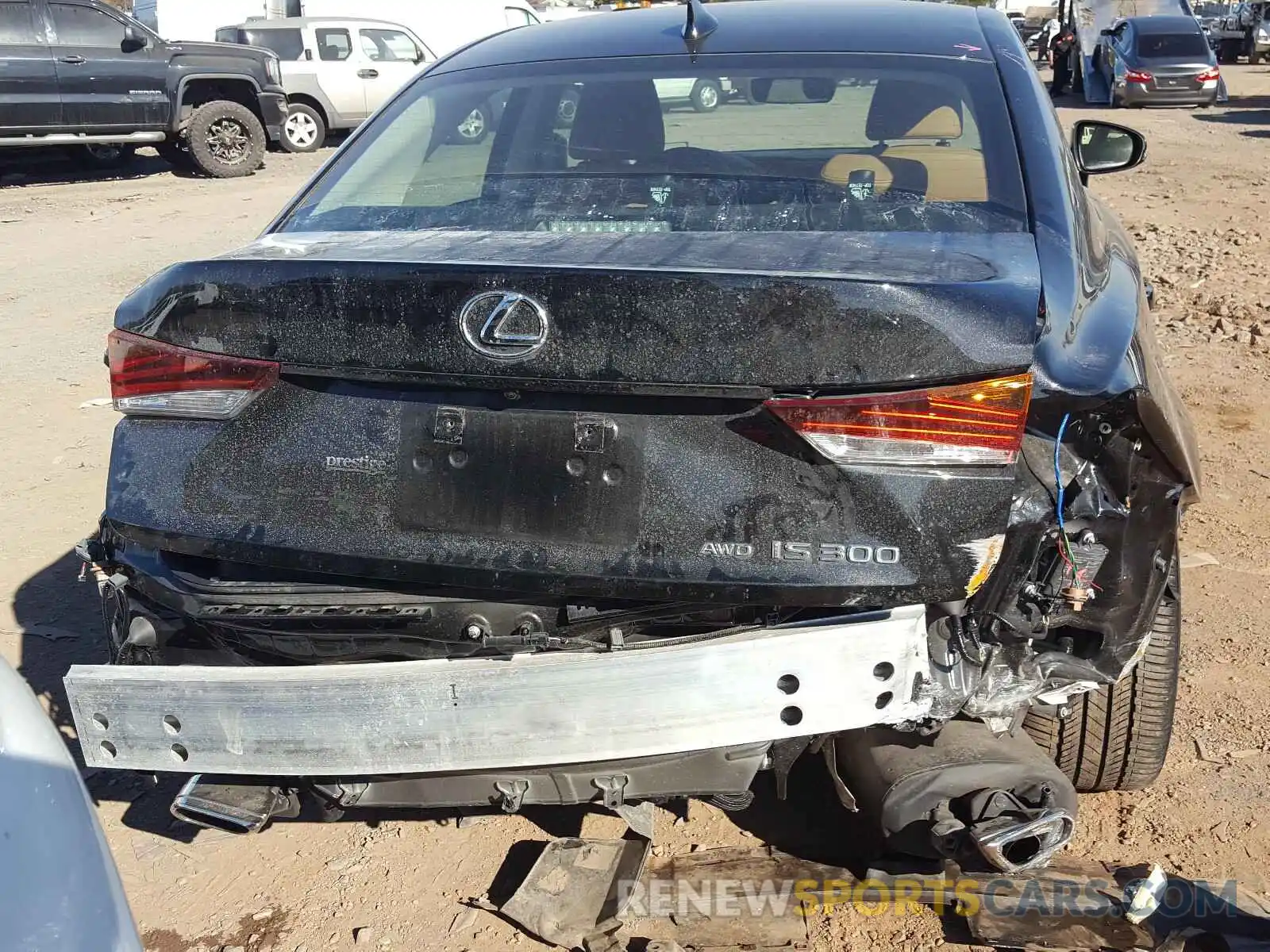 9 Photograph of a damaged car JTHC81D23K5035451 LEXUS IS 2019