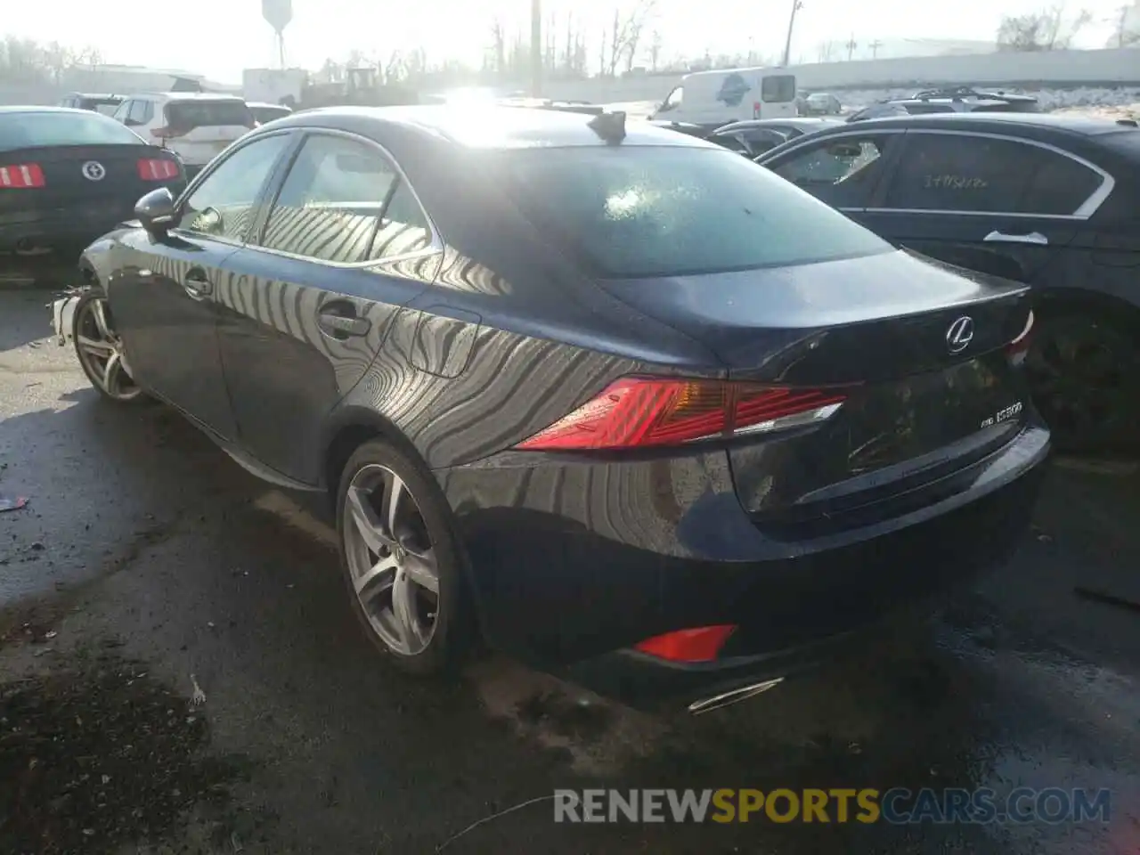 3 Photograph of a damaged car JTHC81D23K5036972 LEXUS IS 2019