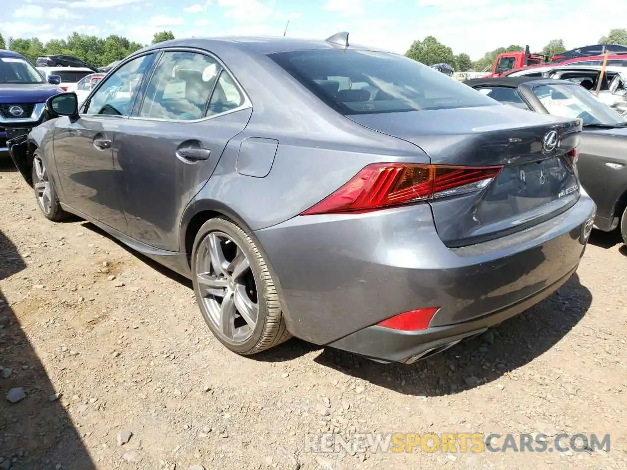 3 Photograph of a damaged car JTHC81D23K5037152 LEXUS IS 2019