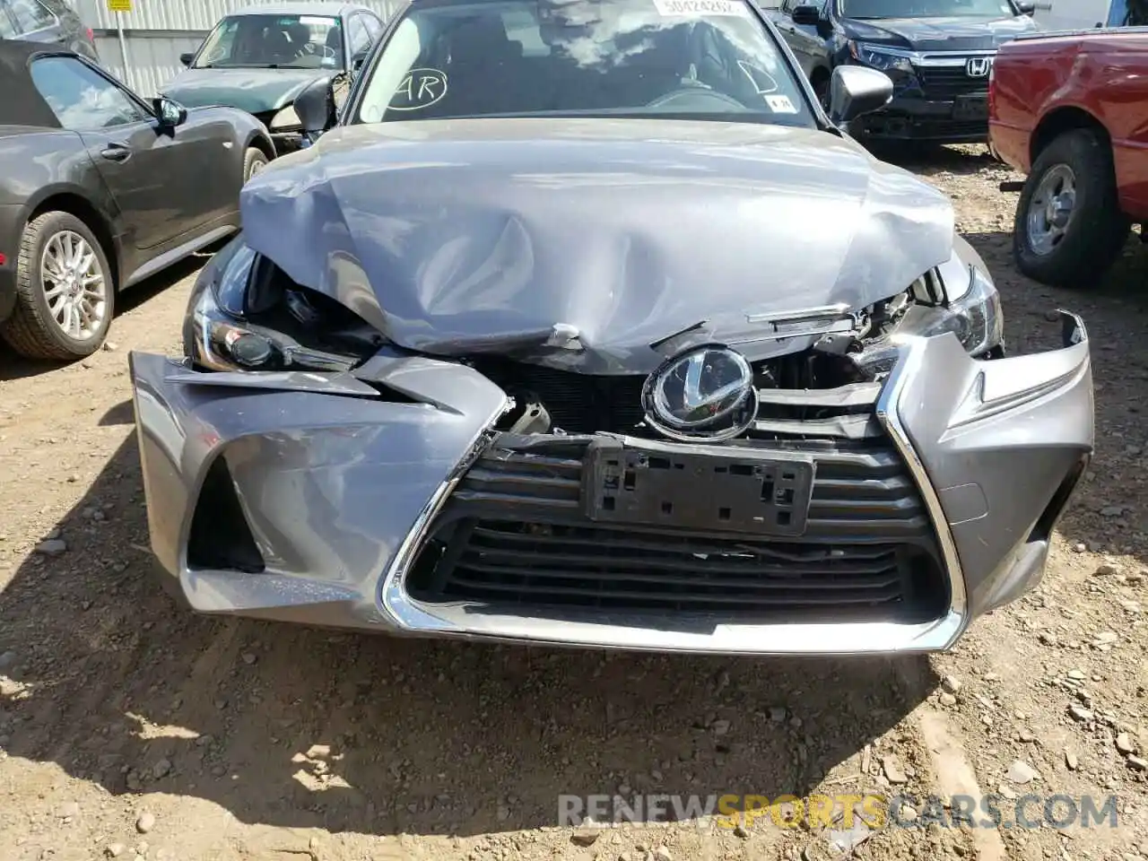 9 Photograph of a damaged car JTHC81D23K5037152 LEXUS IS 2019