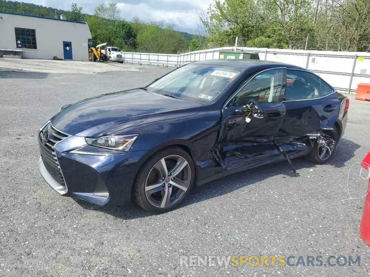 1 Photograph of a damaged car JTHC81D24K5034485 LEXUS IS 2019