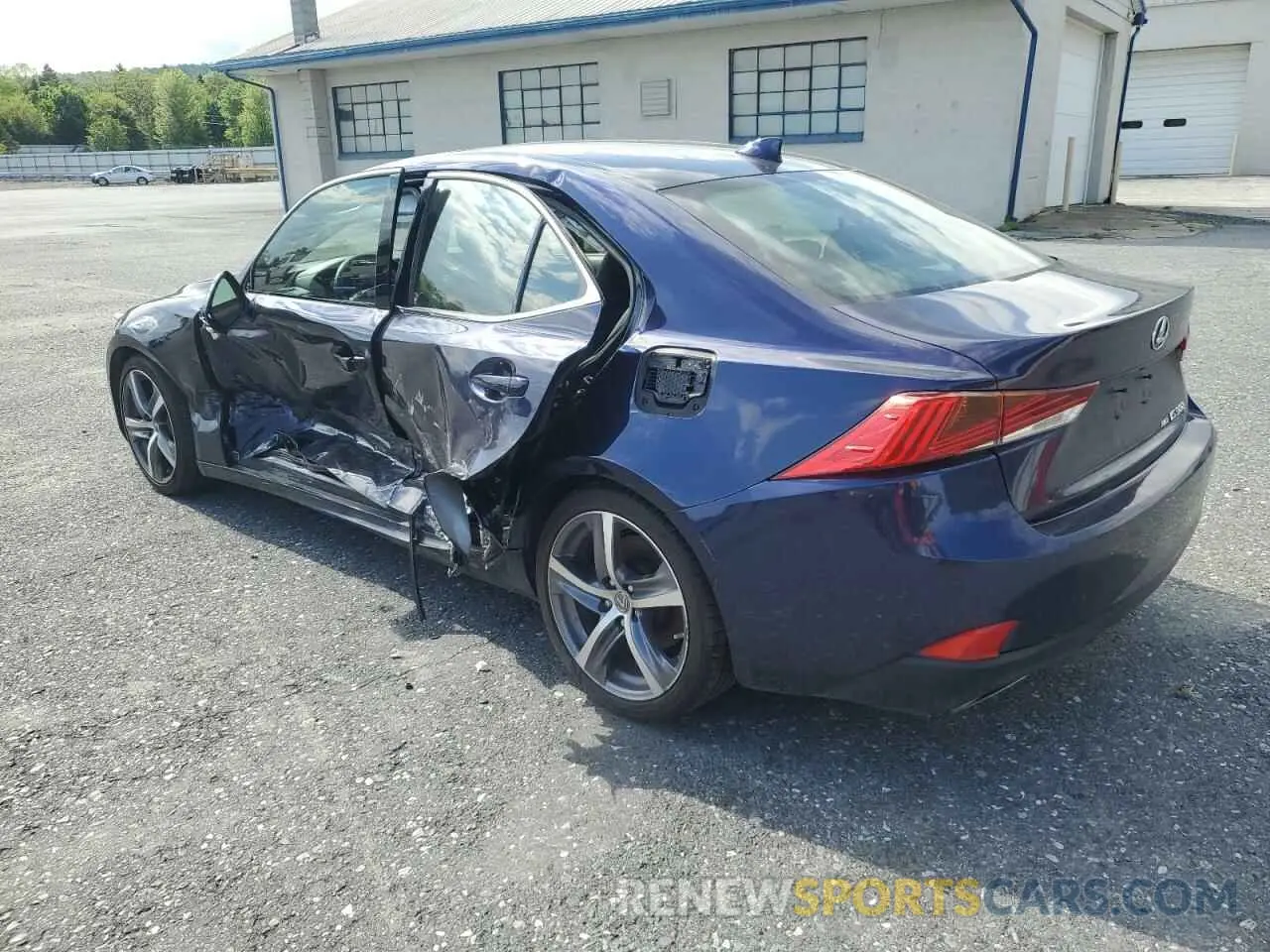 2 Photograph of a damaged car JTHC81D24K5034485 LEXUS IS 2019