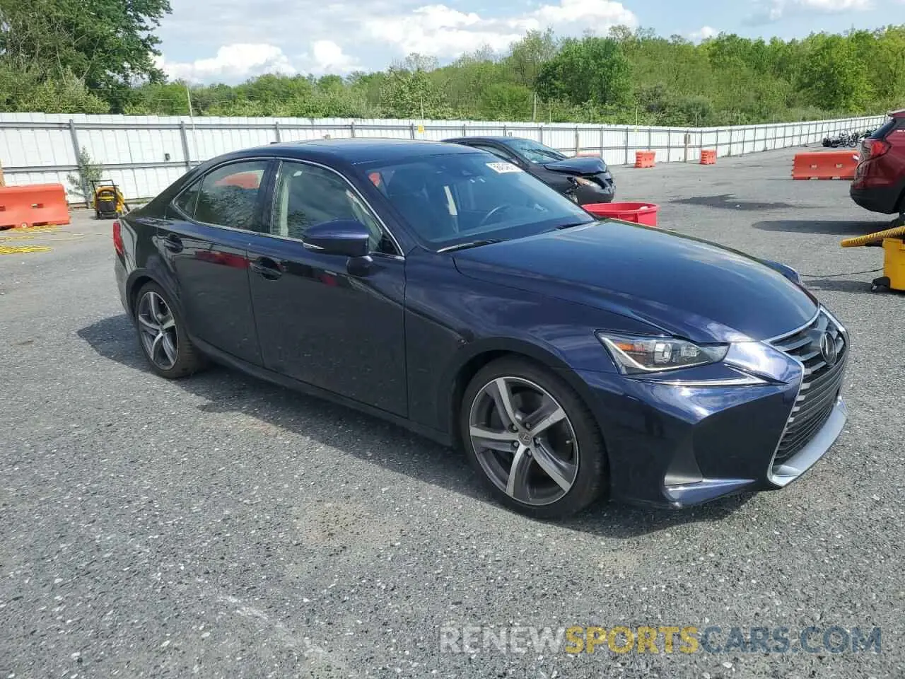 4 Photograph of a damaged car JTHC81D24K5034485 LEXUS IS 2019