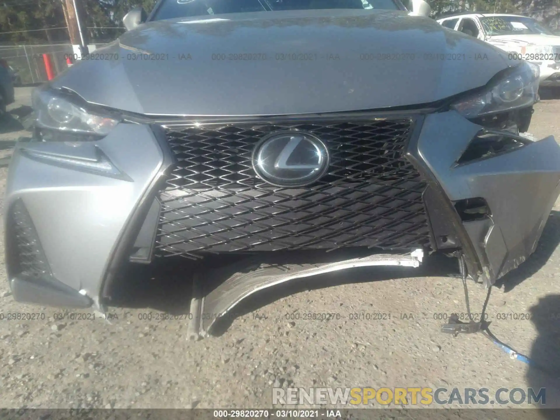 6 Photograph of a damaged car JTHC81D25K5035256 LEXUS IS 2019