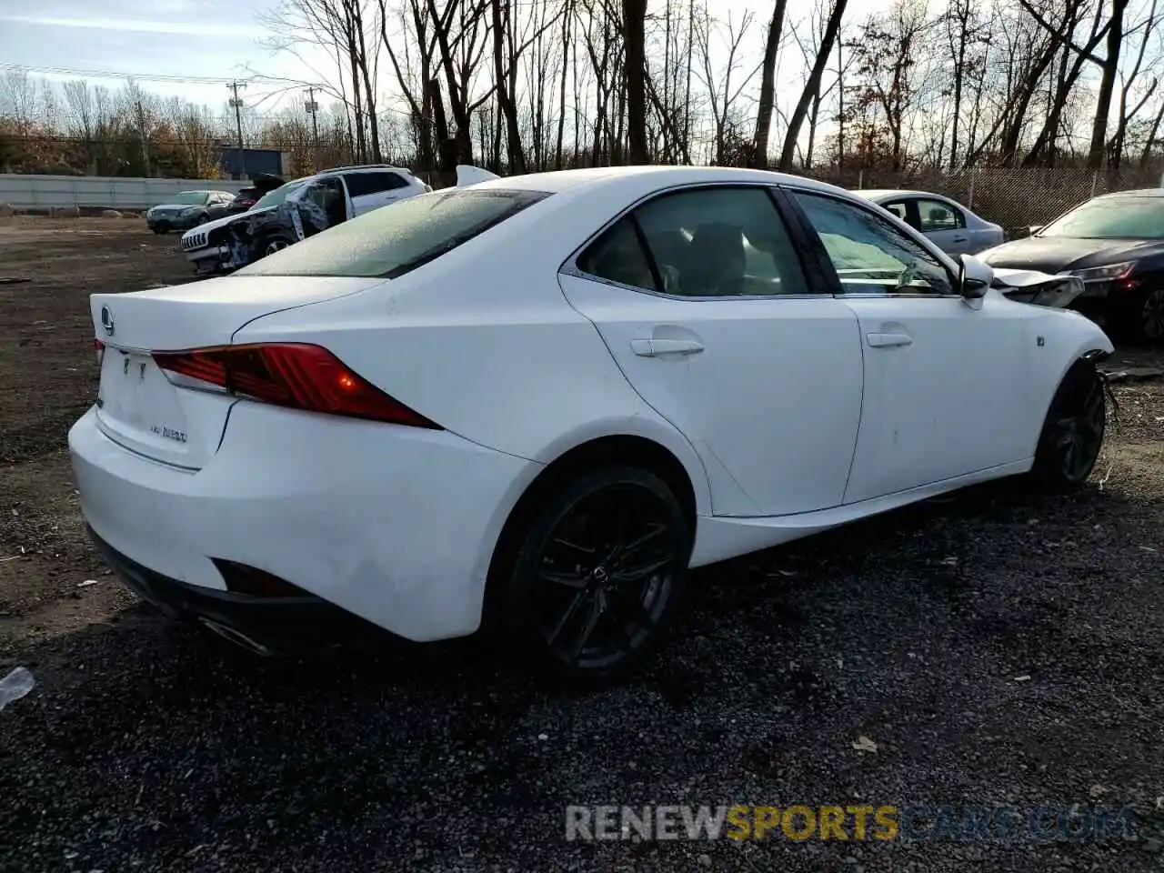 3 Photograph of a damaged car JTHC81D25K5037024 LEXUS IS 2019