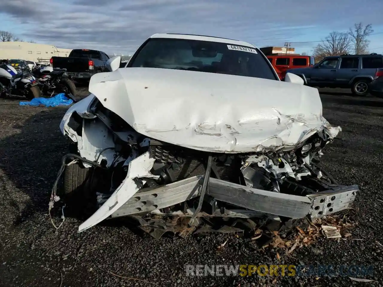 5 Photograph of a damaged car JTHC81D25K5037024 LEXUS IS 2019