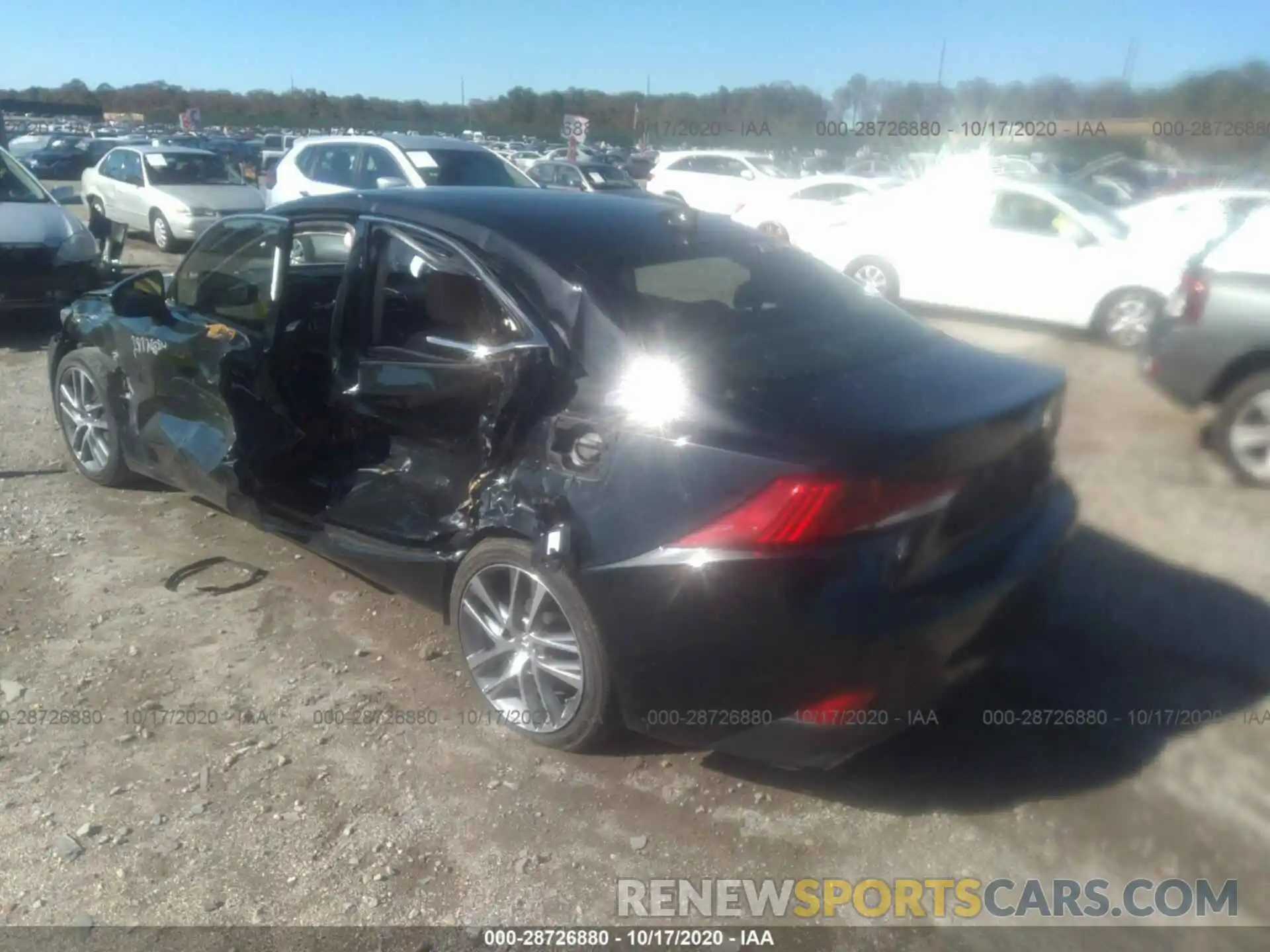 3 Photograph of a damaged car JTHC81D26K5034150 LEXUS IS 2019