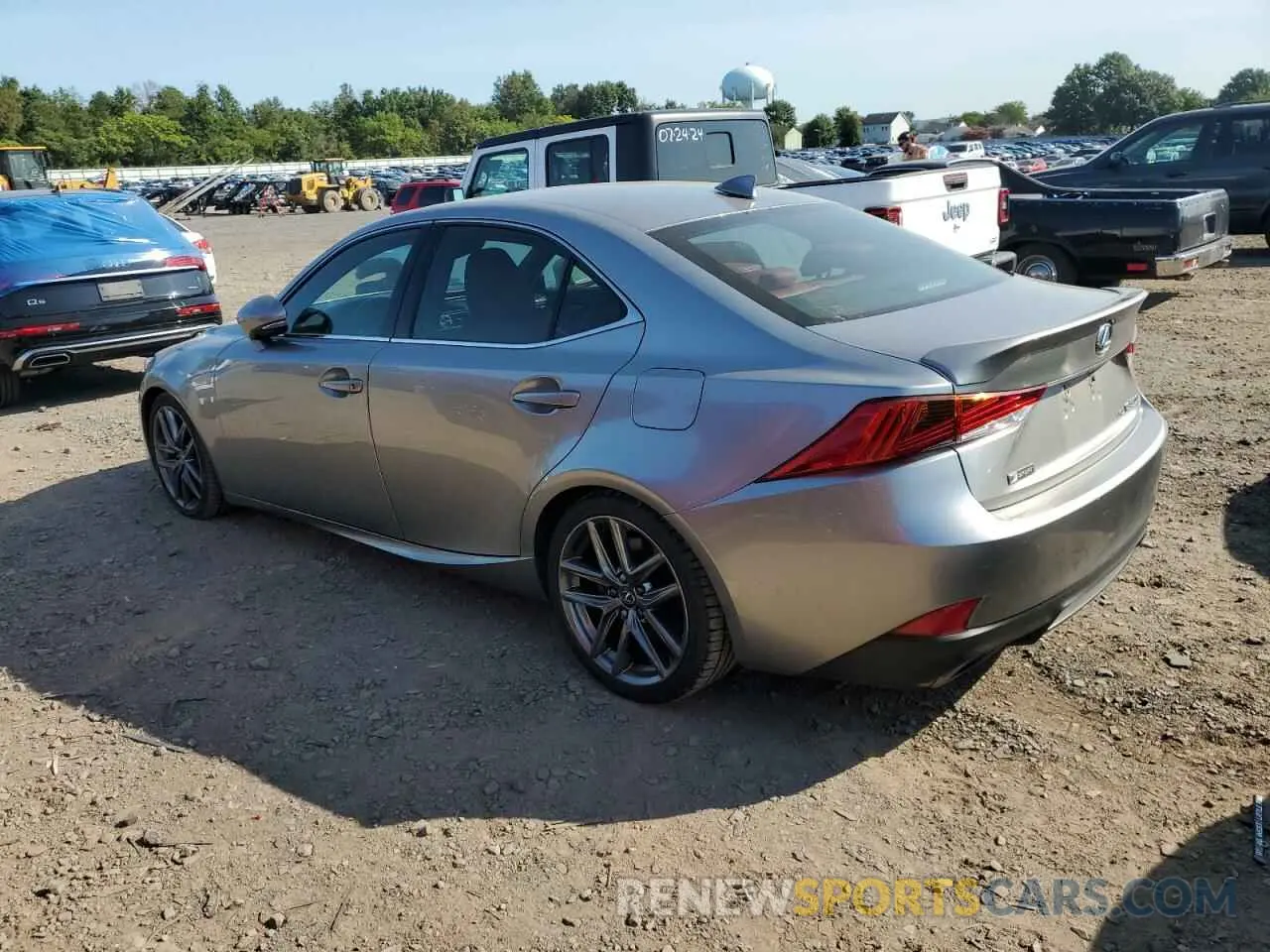 2 Photograph of a damaged car JTHC81D26K5035430 LEXUS IS 2019
