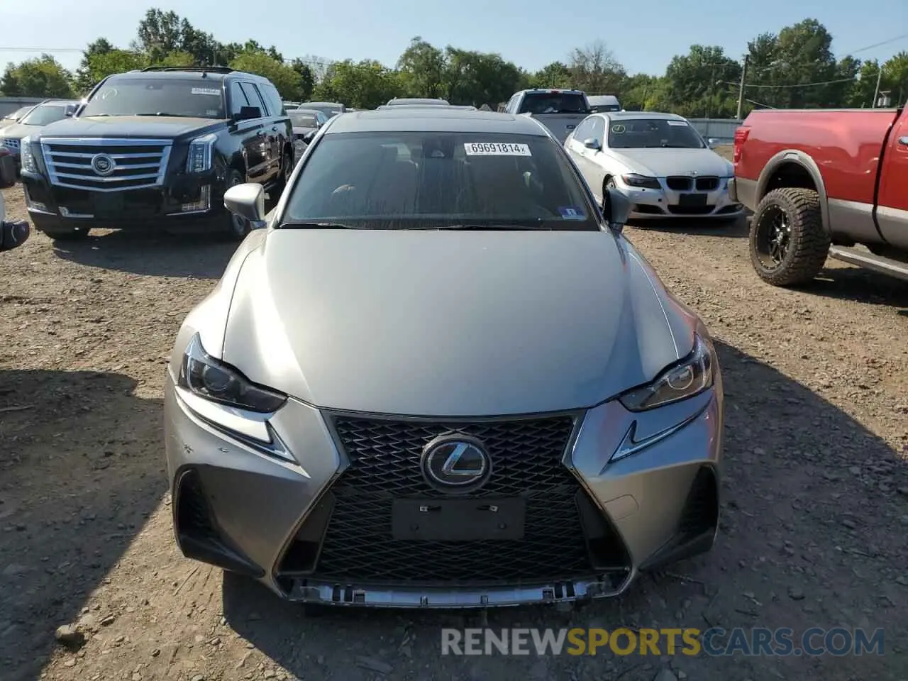 5 Photograph of a damaged car JTHC81D26K5035430 LEXUS IS 2019