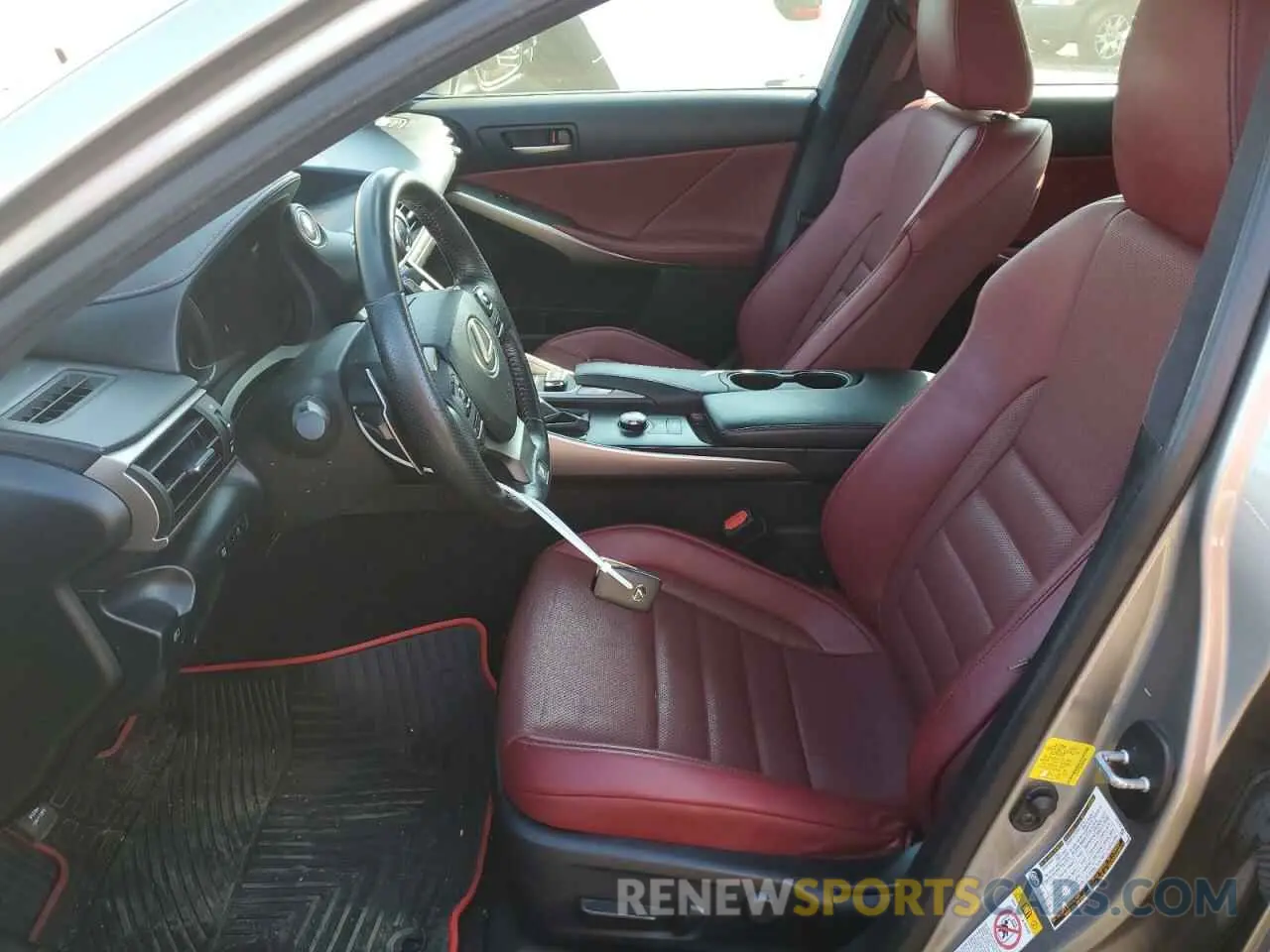 7 Photograph of a damaged car JTHC81D26K5035430 LEXUS IS 2019