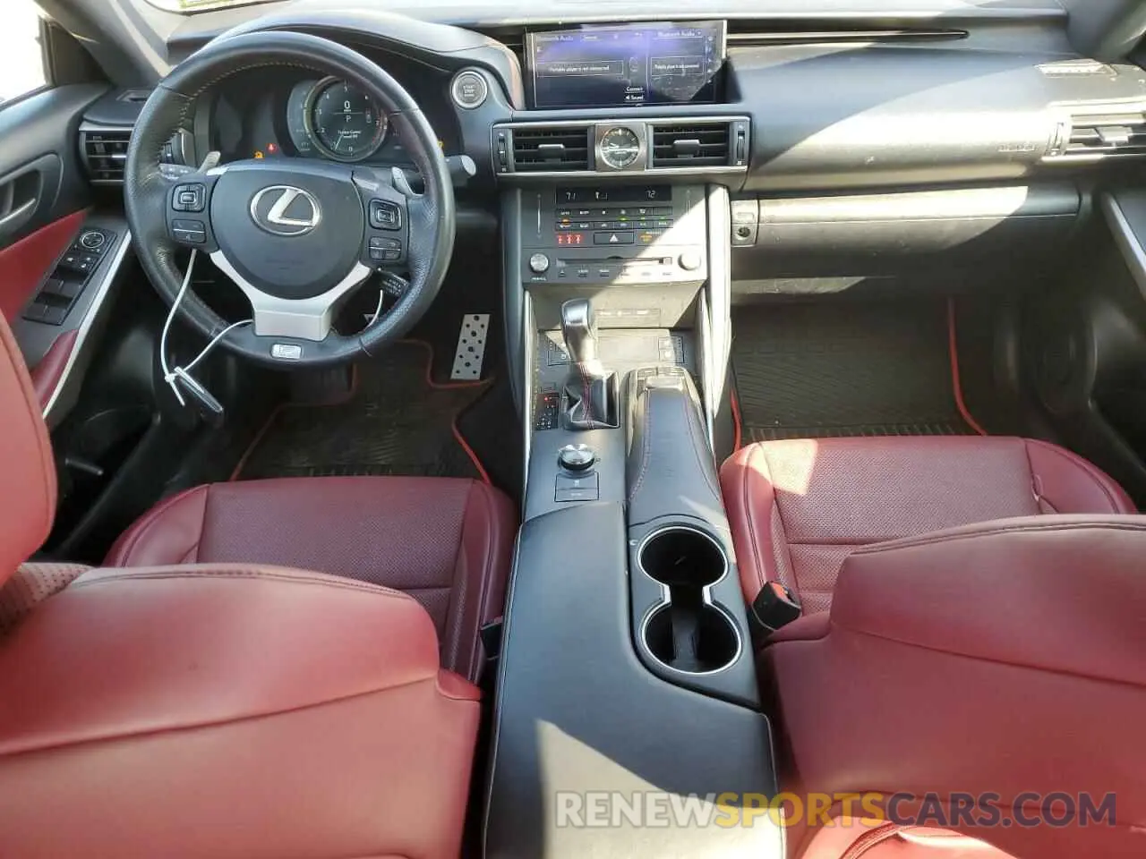 8 Photograph of a damaged car JTHC81D26K5035430 LEXUS IS 2019