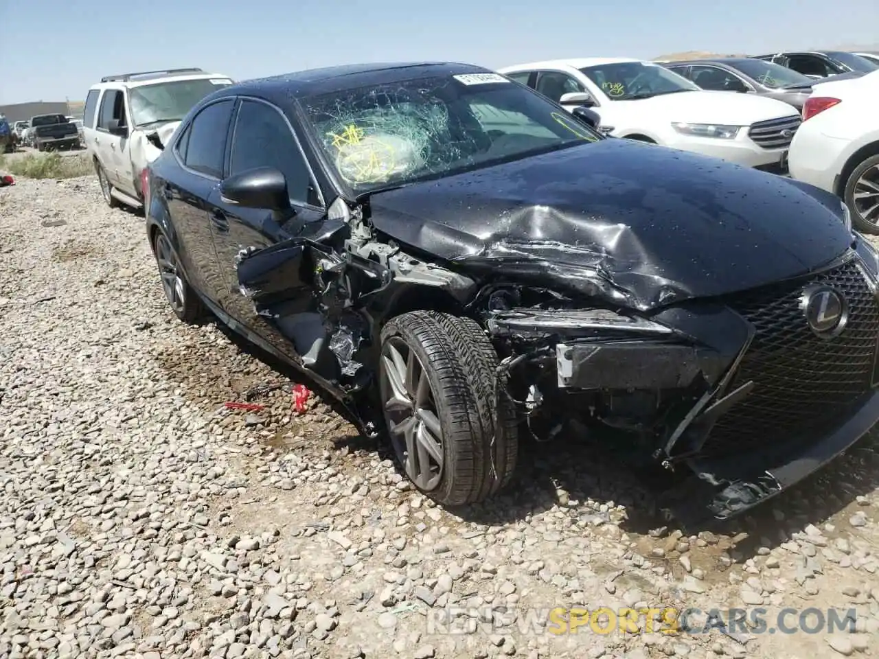 9 Photograph of a damaged car JTHC81D26K5036979 LEXUS IS 2019