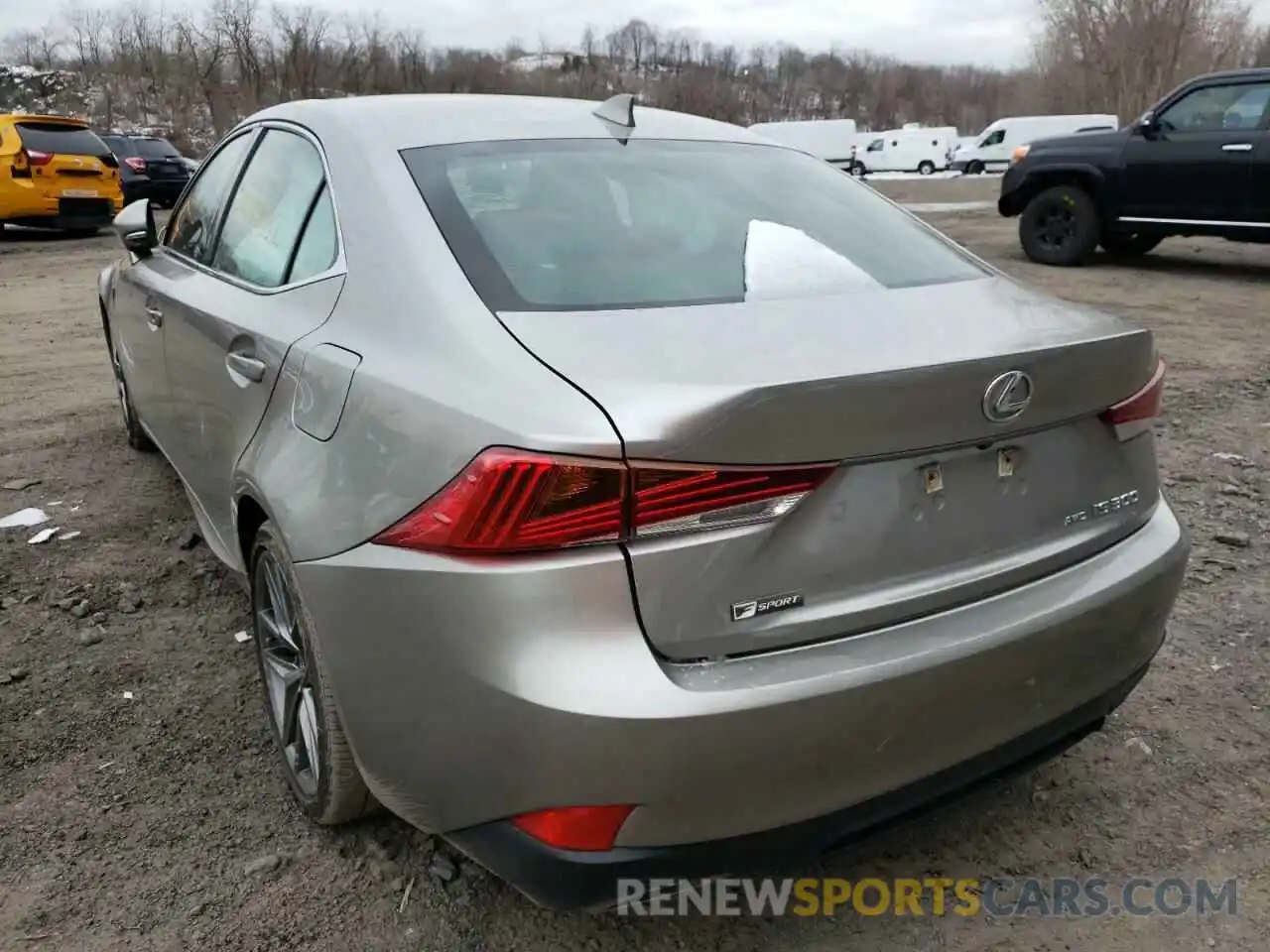 3 Photograph of a damaged car JTHC81D26K5037520 LEXUS IS 2019