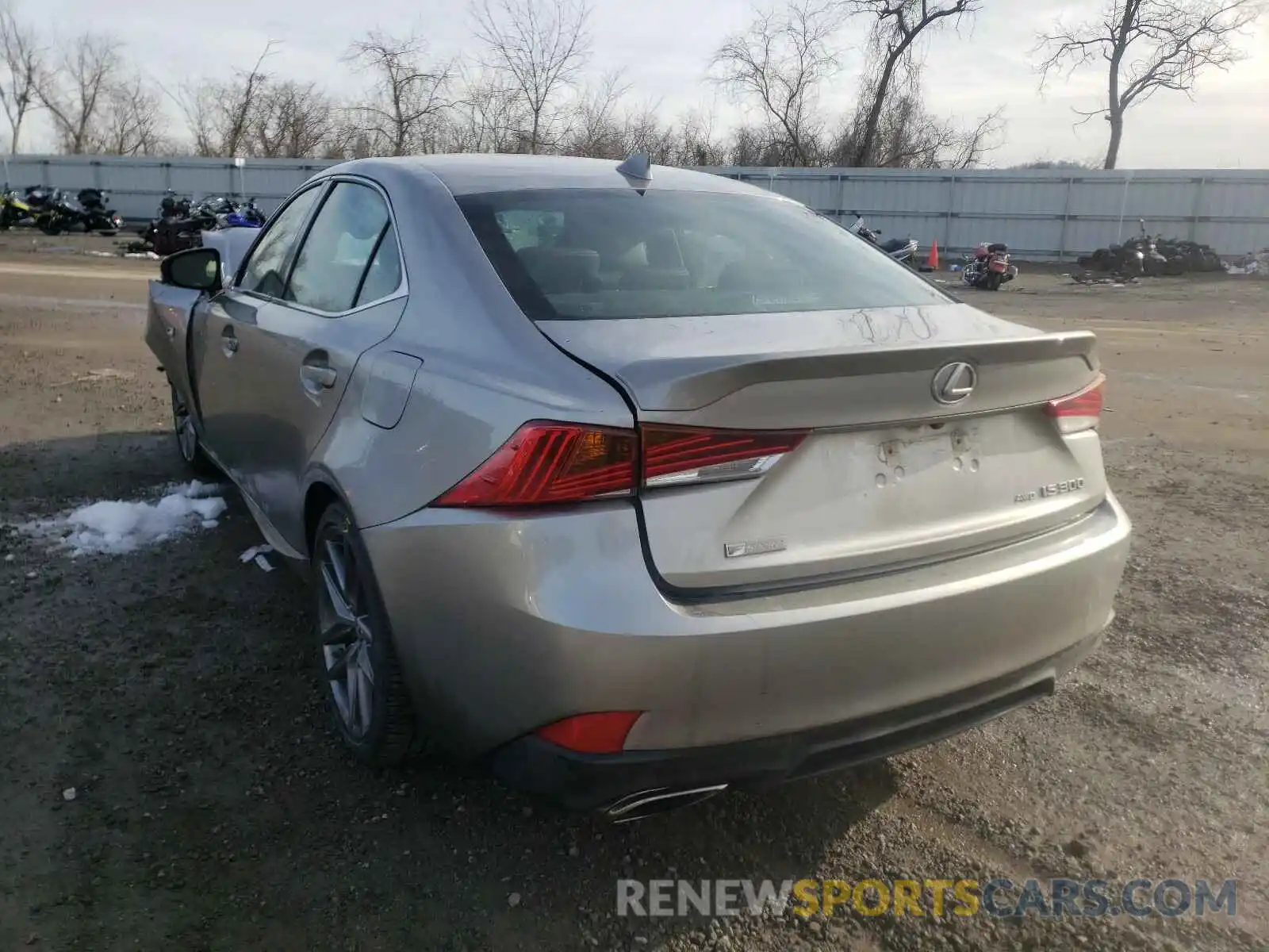 3 Photograph of a damaged car JTHC81D26K5038117 LEXUS IS 2019