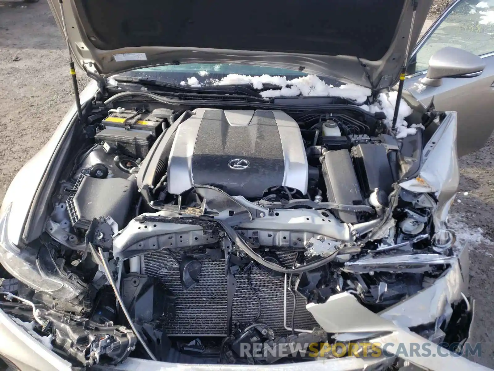 7 Photograph of a damaged car JTHC81D26K5038117 LEXUS IS 2019