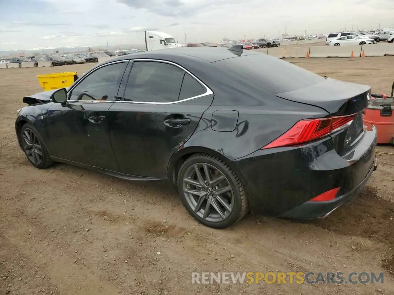 2 Photograph of a damaged car JTHC81D27K5039163 LEXUS IS 2019
