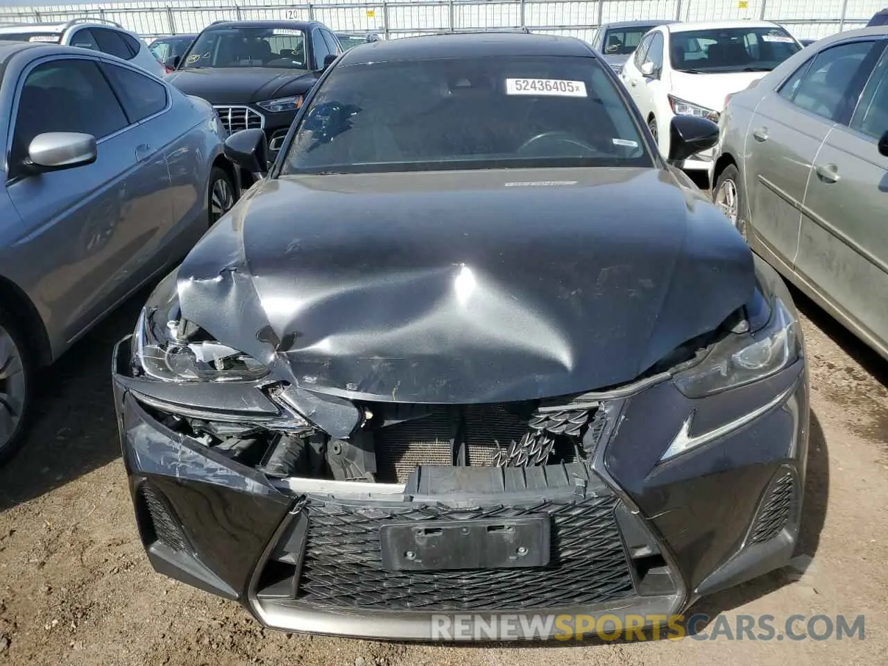 5 Photograph of a damaged car JTHC81D27K5039163 LEXUS IS 2019
