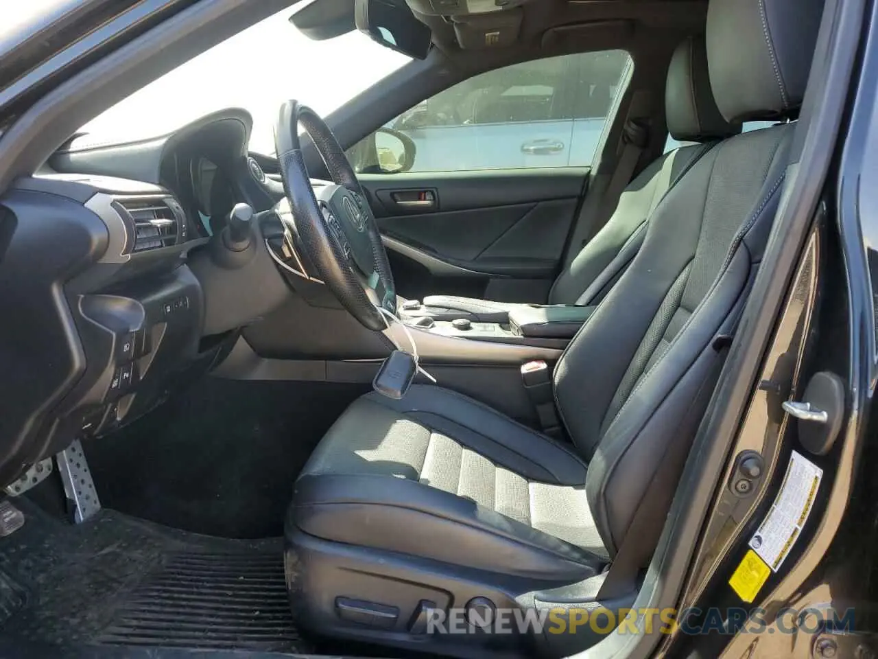 7 Photograph of a damaged car JTHC81D27K5039163 LEXUS IS 2019
