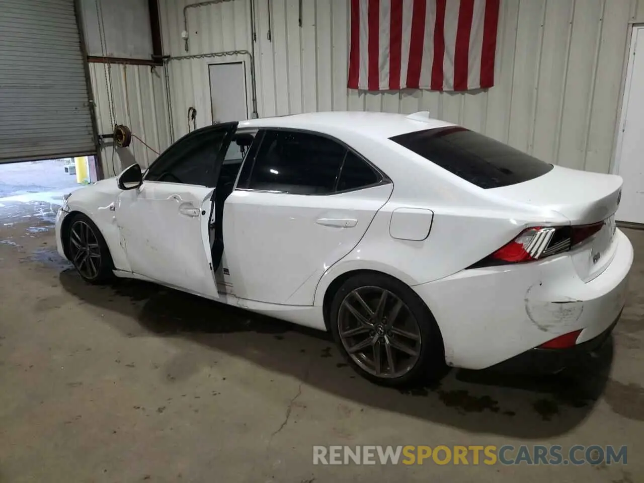 2 Photograph of a damaged car JTHC81D28K5034554 LEXUS IS 2019