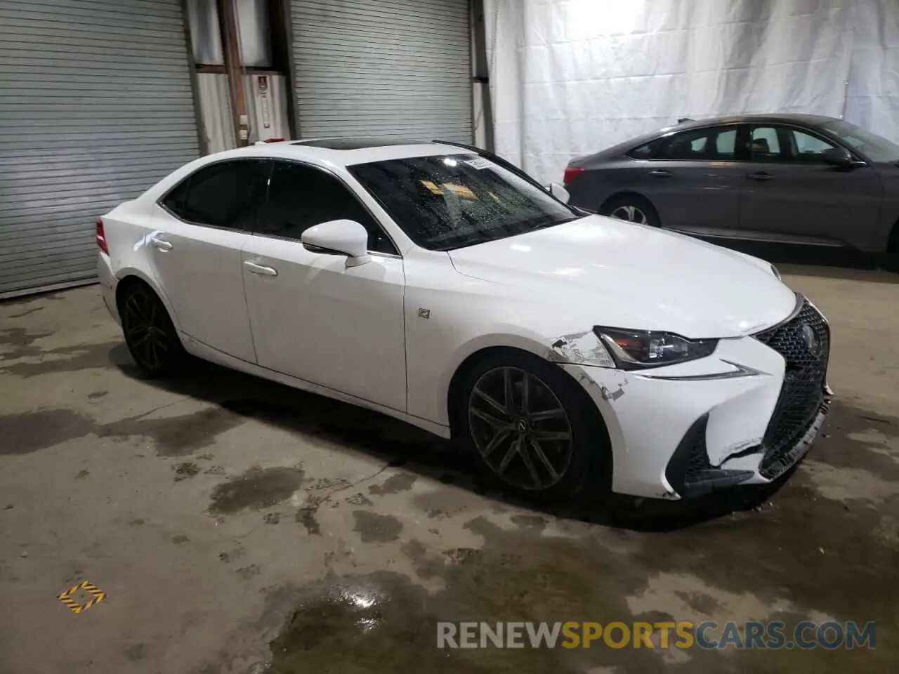 4 Photograph of a damaged car JTHC81D28K5034554 LEXUS IS 2019