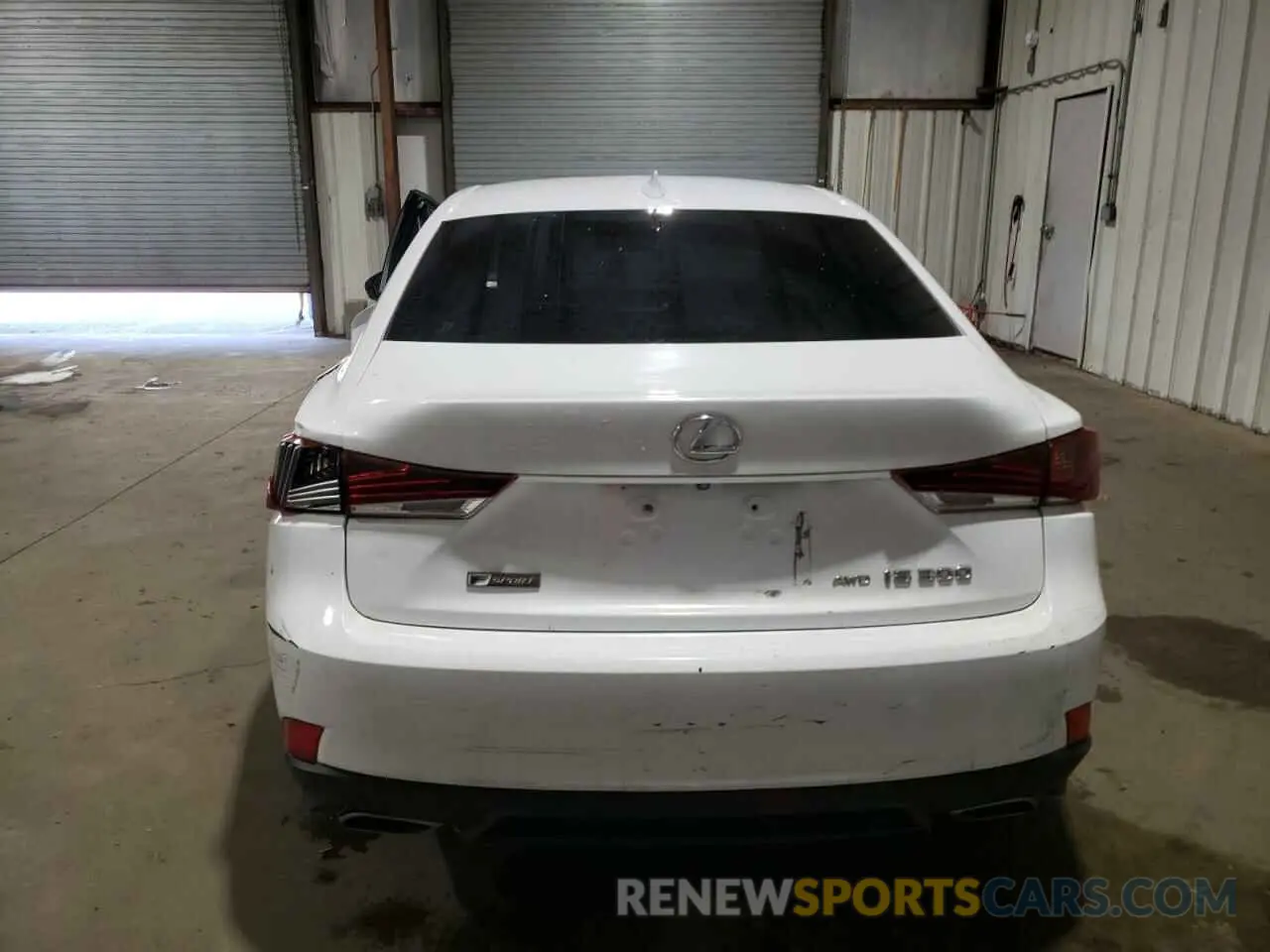 6 Photograph of a damaged car JTHC81D28K5034554 LEXUS IS 2019