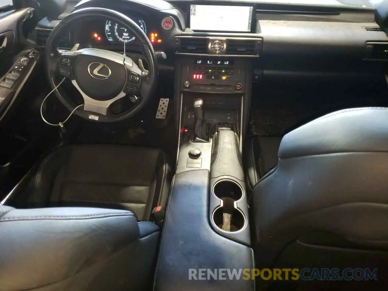 8 Photograph of a damaged car JTHC81D28K5034554 LEXUS IS 2019