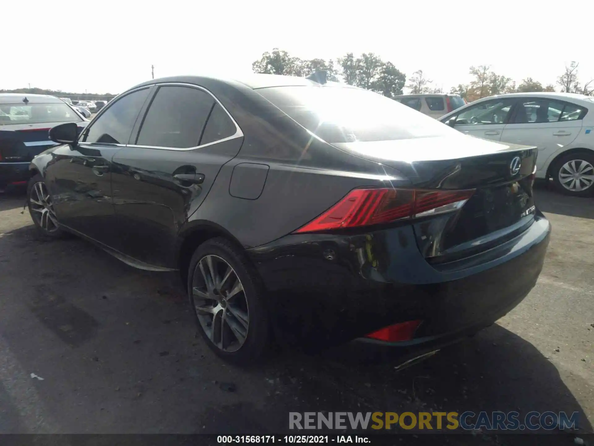 3 Photograph of a damaged car JTHC81D29K5034725 LEXUS IS 2019