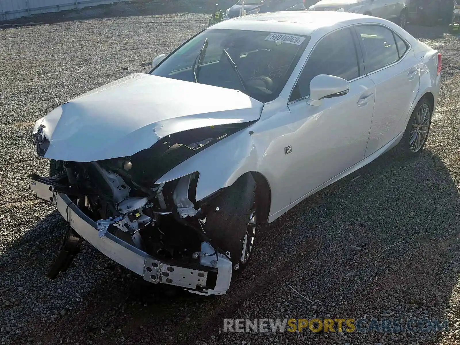 2 Photograph of a damaged car JTHC81D29K5038063 LEXUS IS 2019