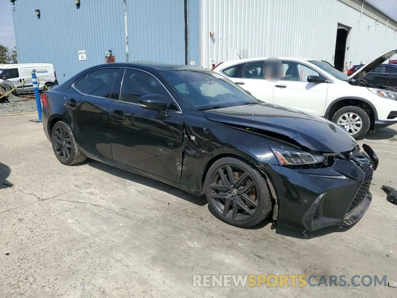 4 Photograph of a damaged car JTHC81D29K5039777 LEXUS IS 2019